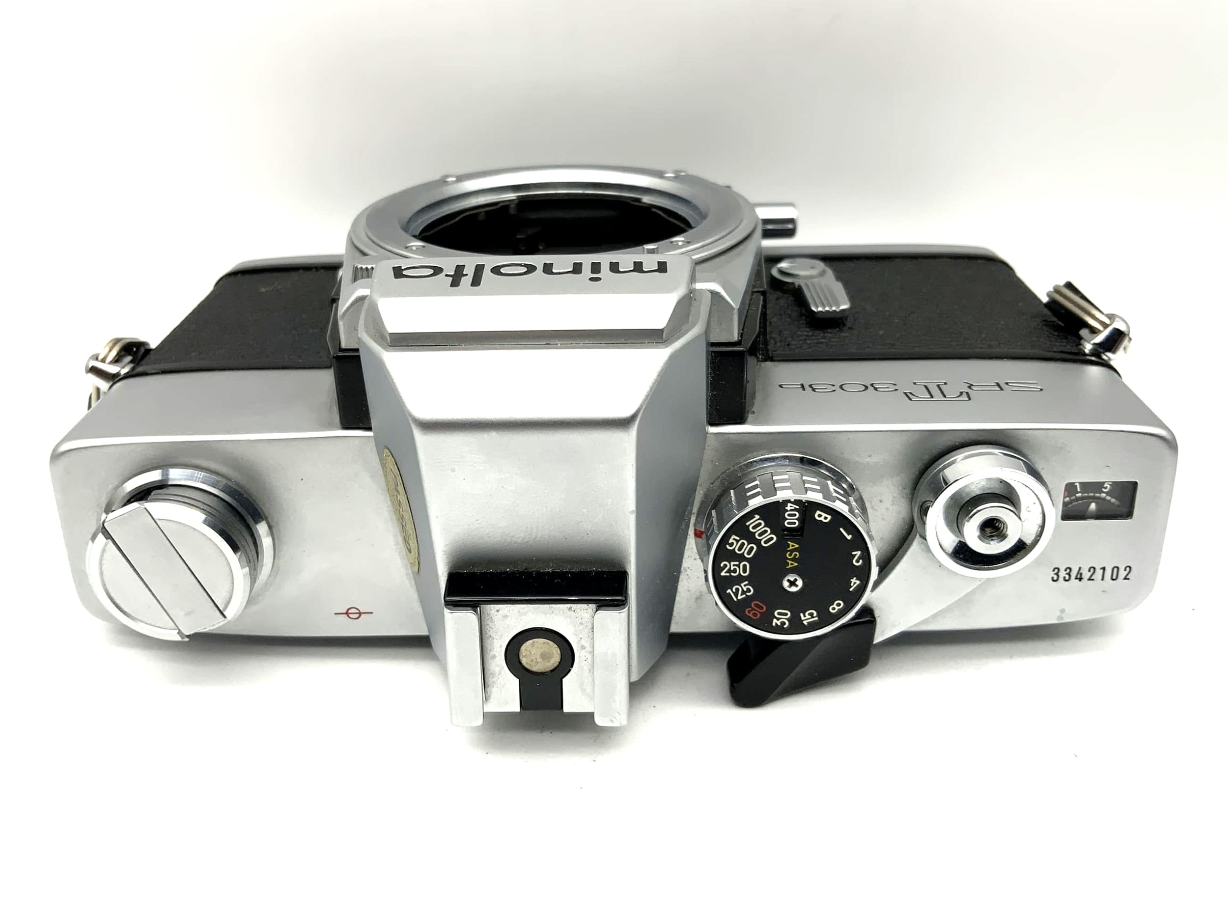 Minolta SRT 303b 35mm Spiegelreflexkamera SLR analog Body Gehäuse (Minolta MD)