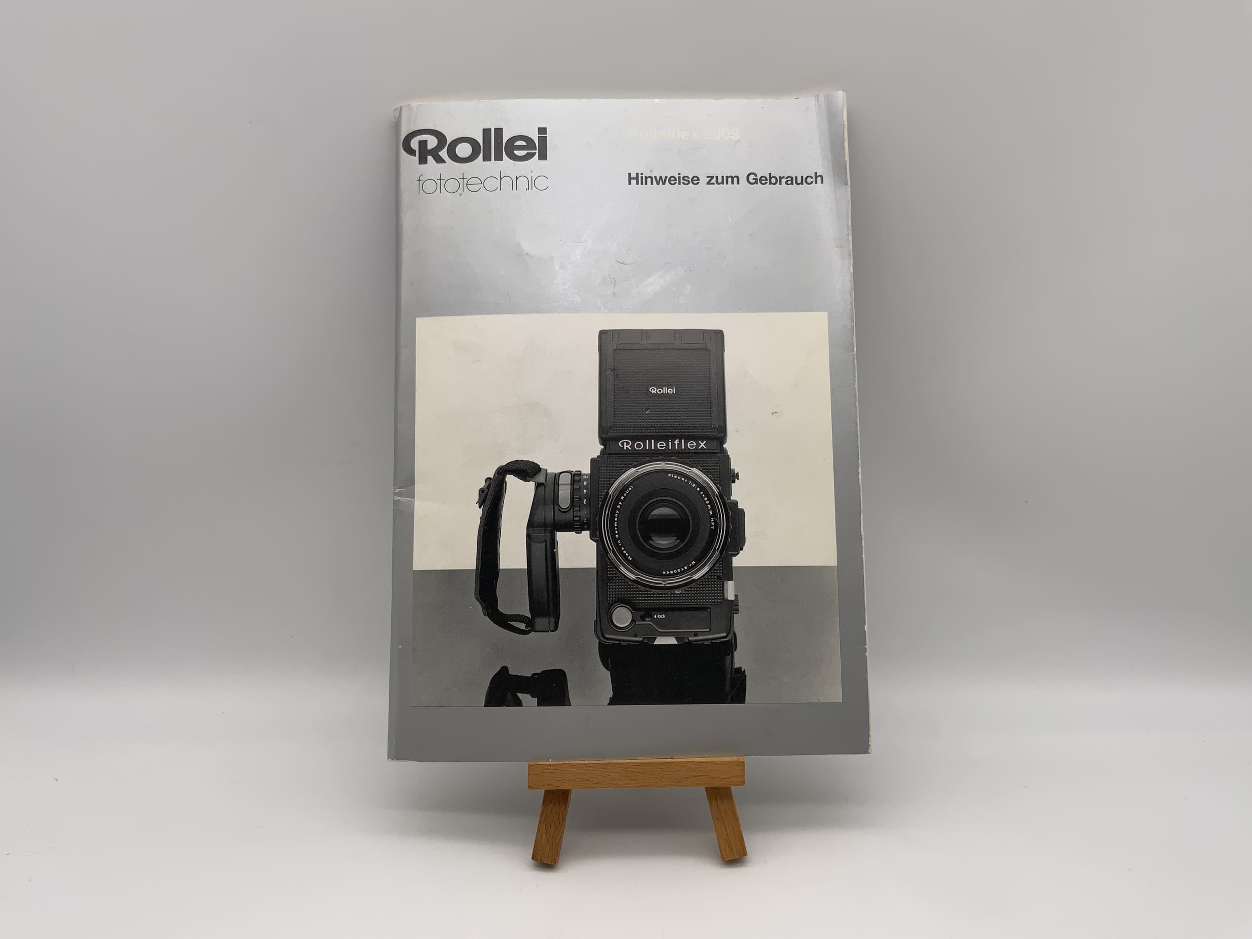 Rollei Rolleiflex 6008 Hinweise zum Gebrauch Bedienungsanleitung Deutsch