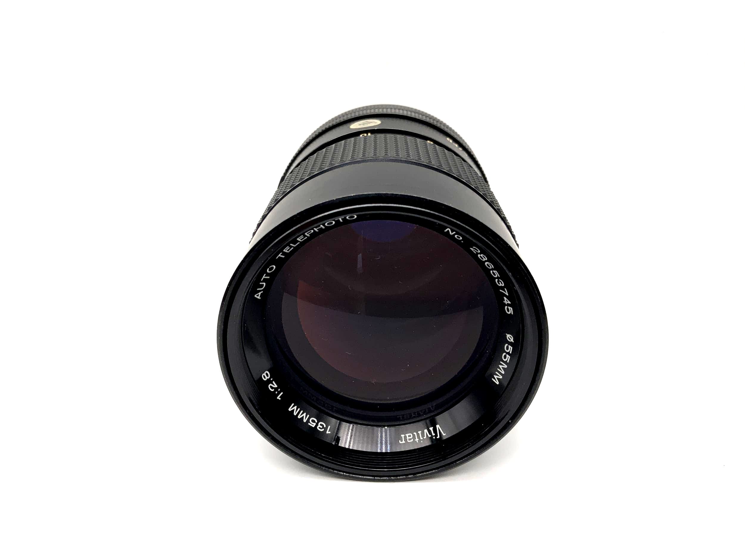 Vivitar 135mm 1:2.8 Objektiv Auto-Telephoto Kamera Camera Lens (Canon FD)