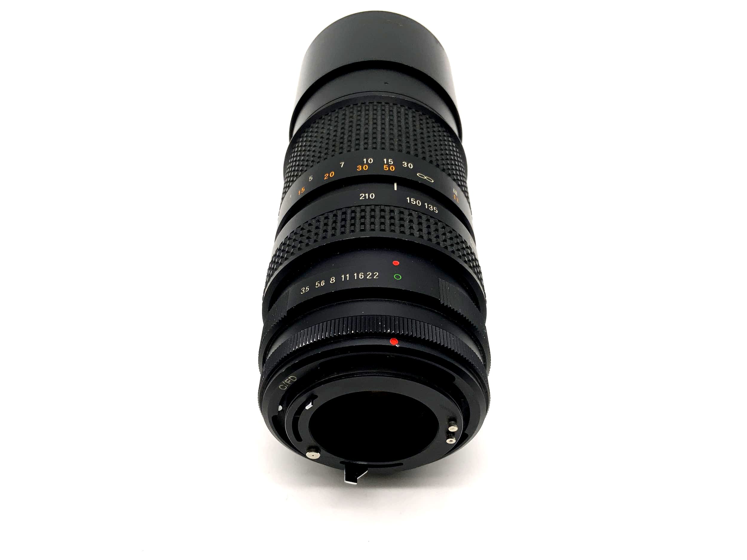 Tokina 70-210mm 1:3.5 Objektiv RMC Kamera Camera Lens (Canon FD)