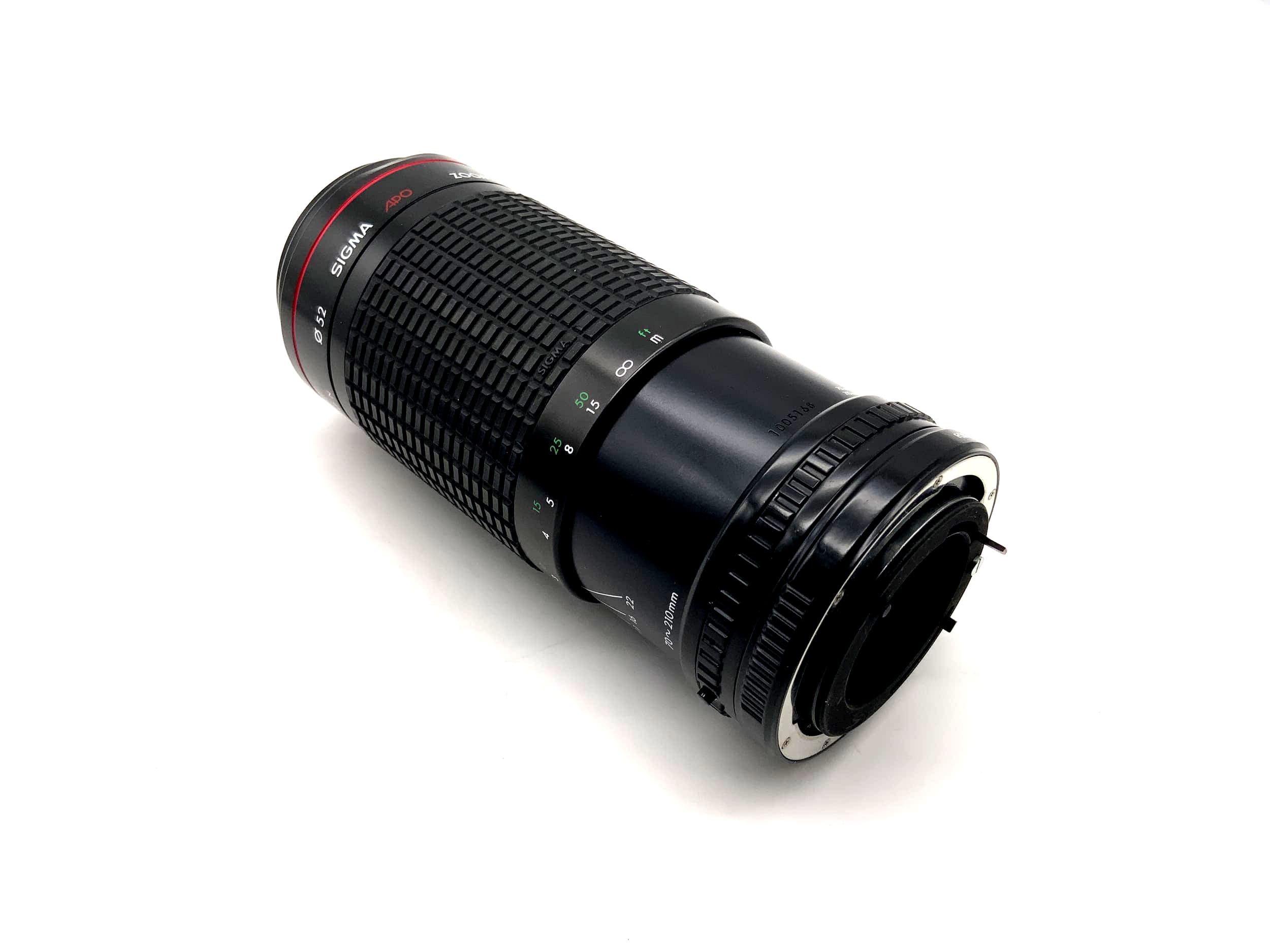 Sigma 70-210mm 1:3.5-4.5 Objektiv APO Zoom MC Kamera Camera Lens (Canon FD)