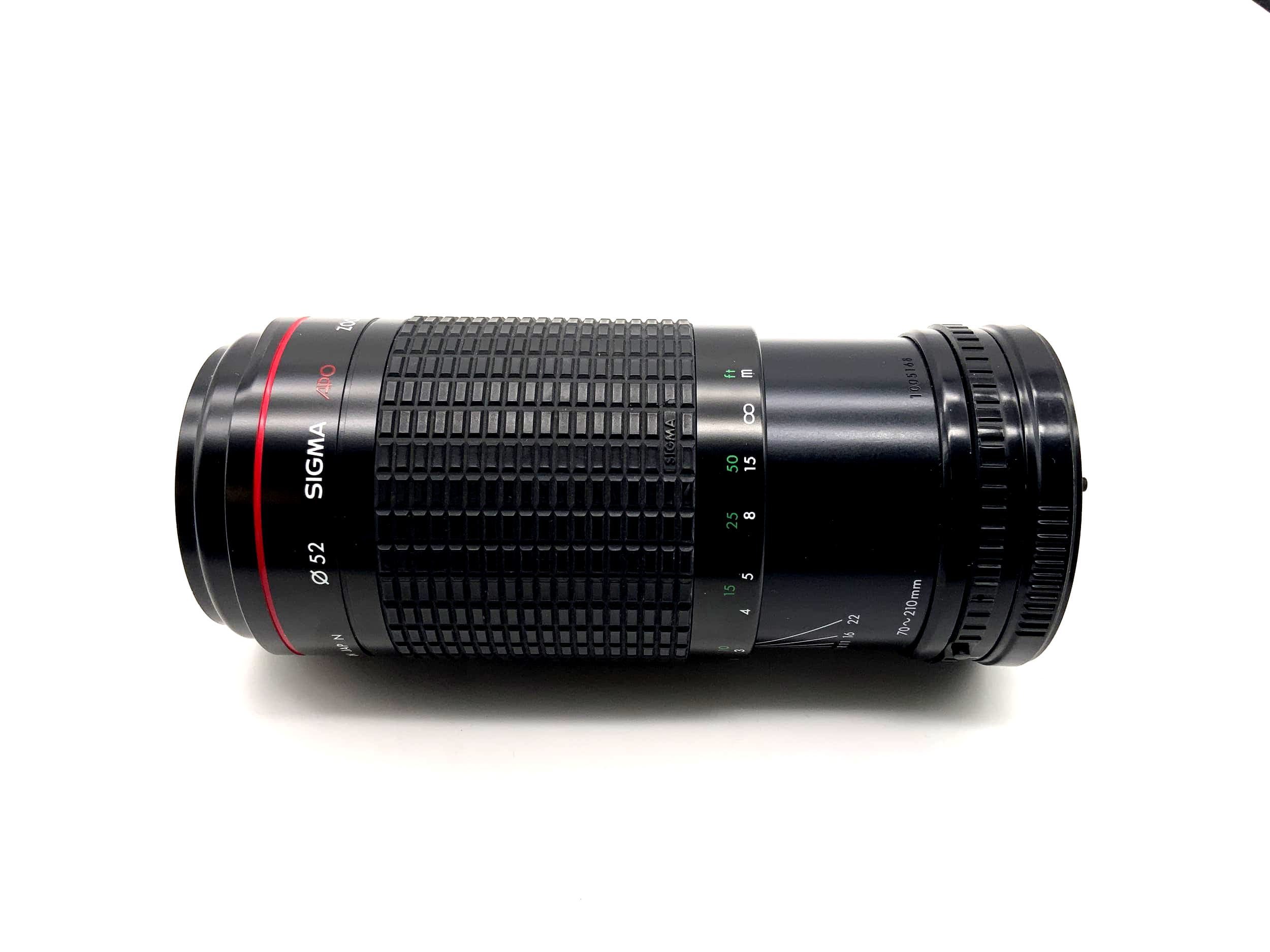 Sigma 70-210mm 1:3.5-4.5 Objektiv APO Zoom MC Kamera Camera Lens (Canon FD)