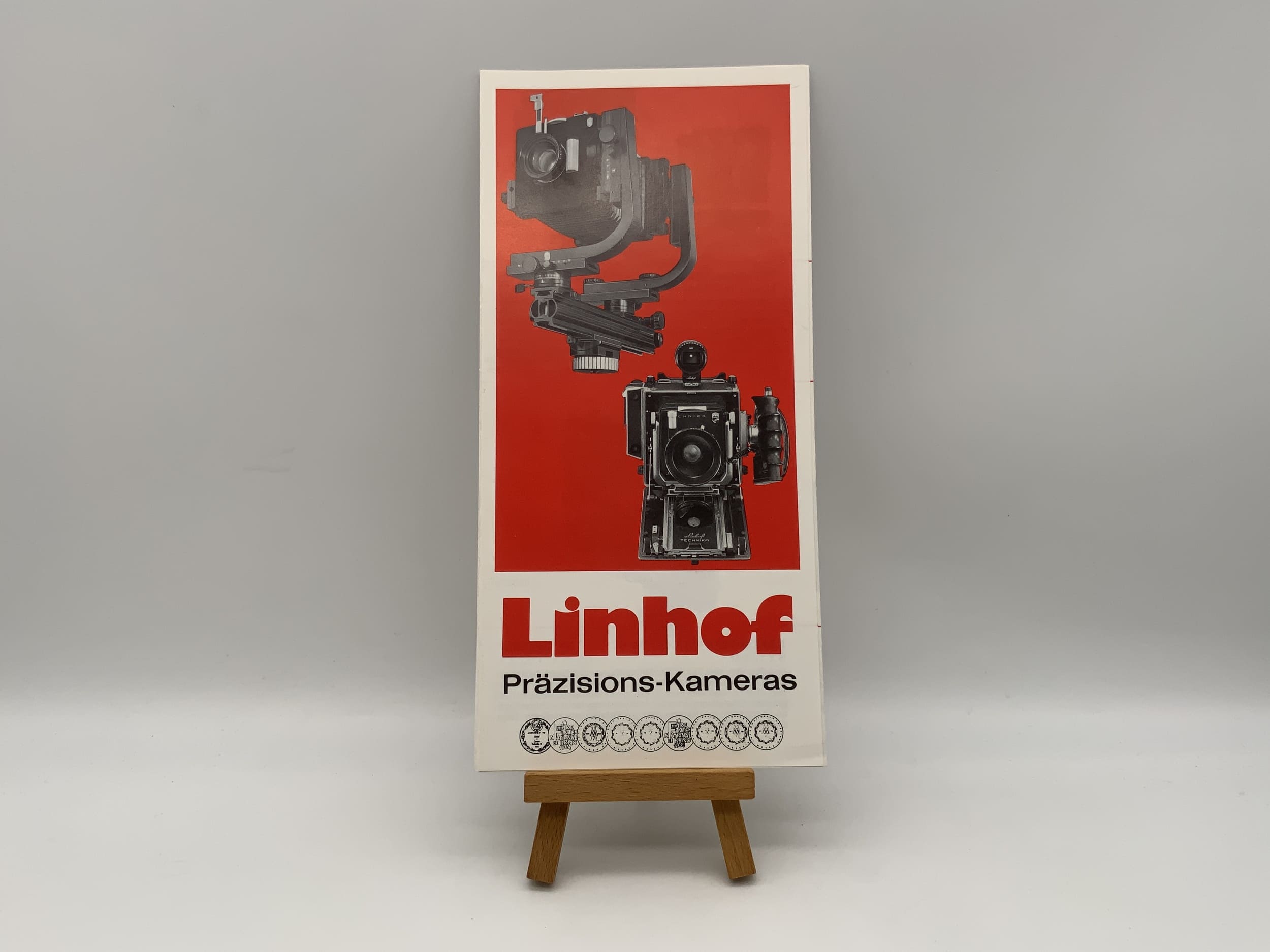 Linhof Präzisions-Kameras Prospekt Deutsch
