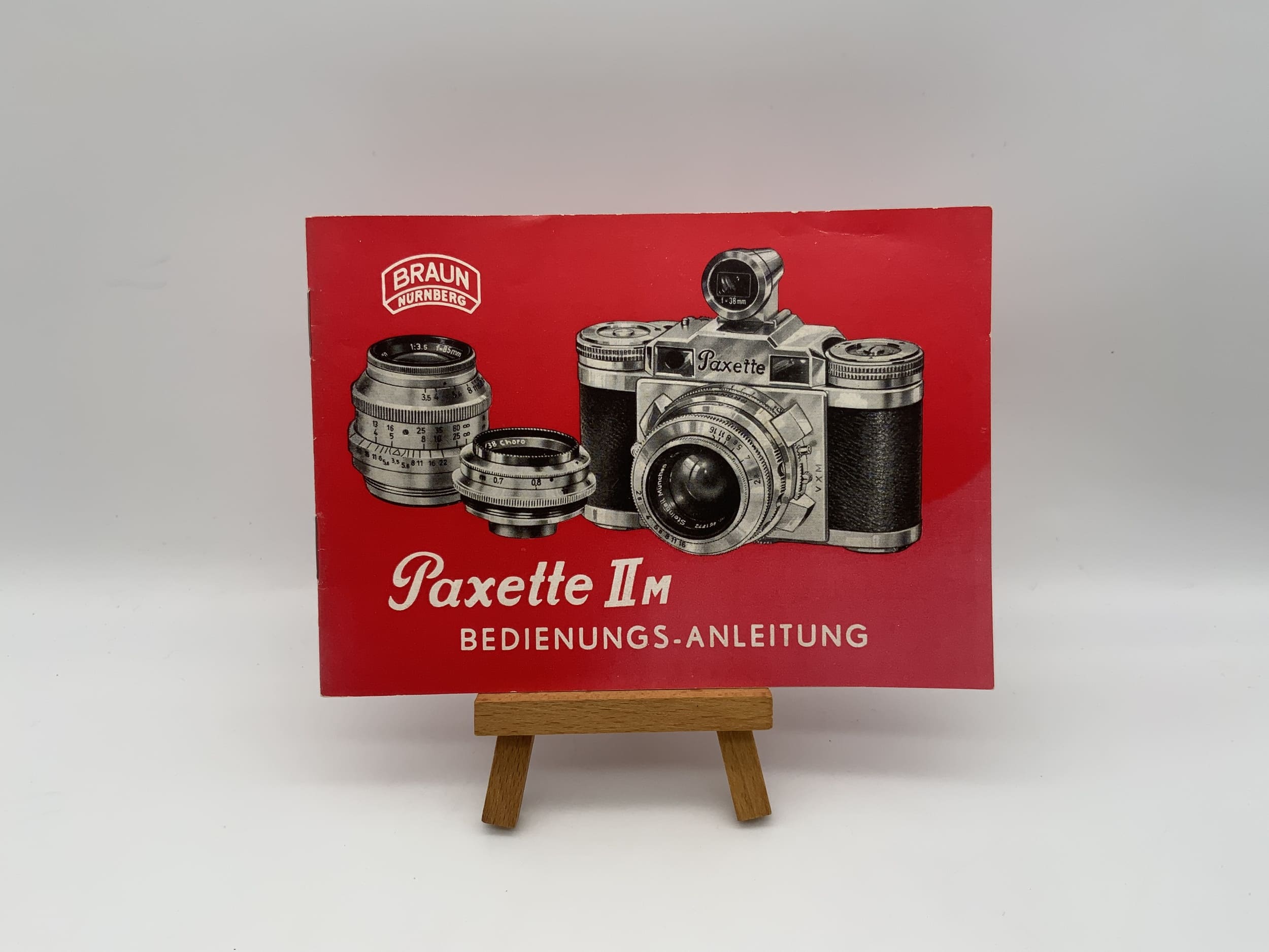 Braun Paxette II M Bedienungsanleitung Deutsch