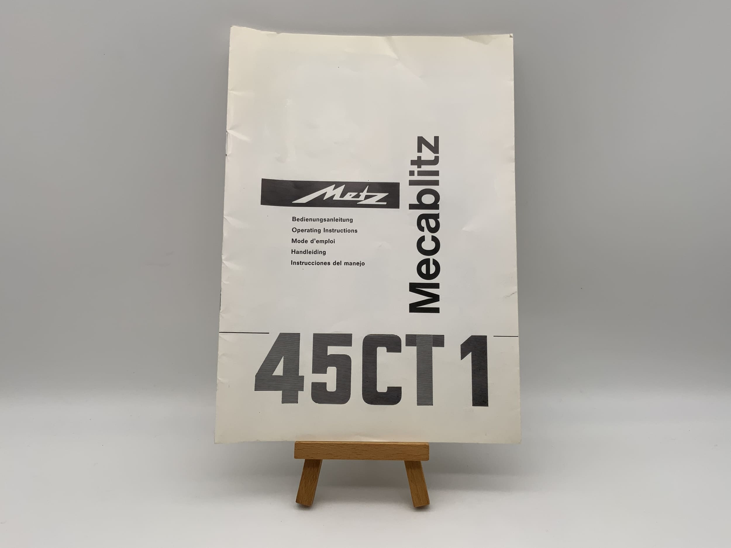 Metz Mecablitz 45 CT 1 Bedienungsanleitung Deutsch