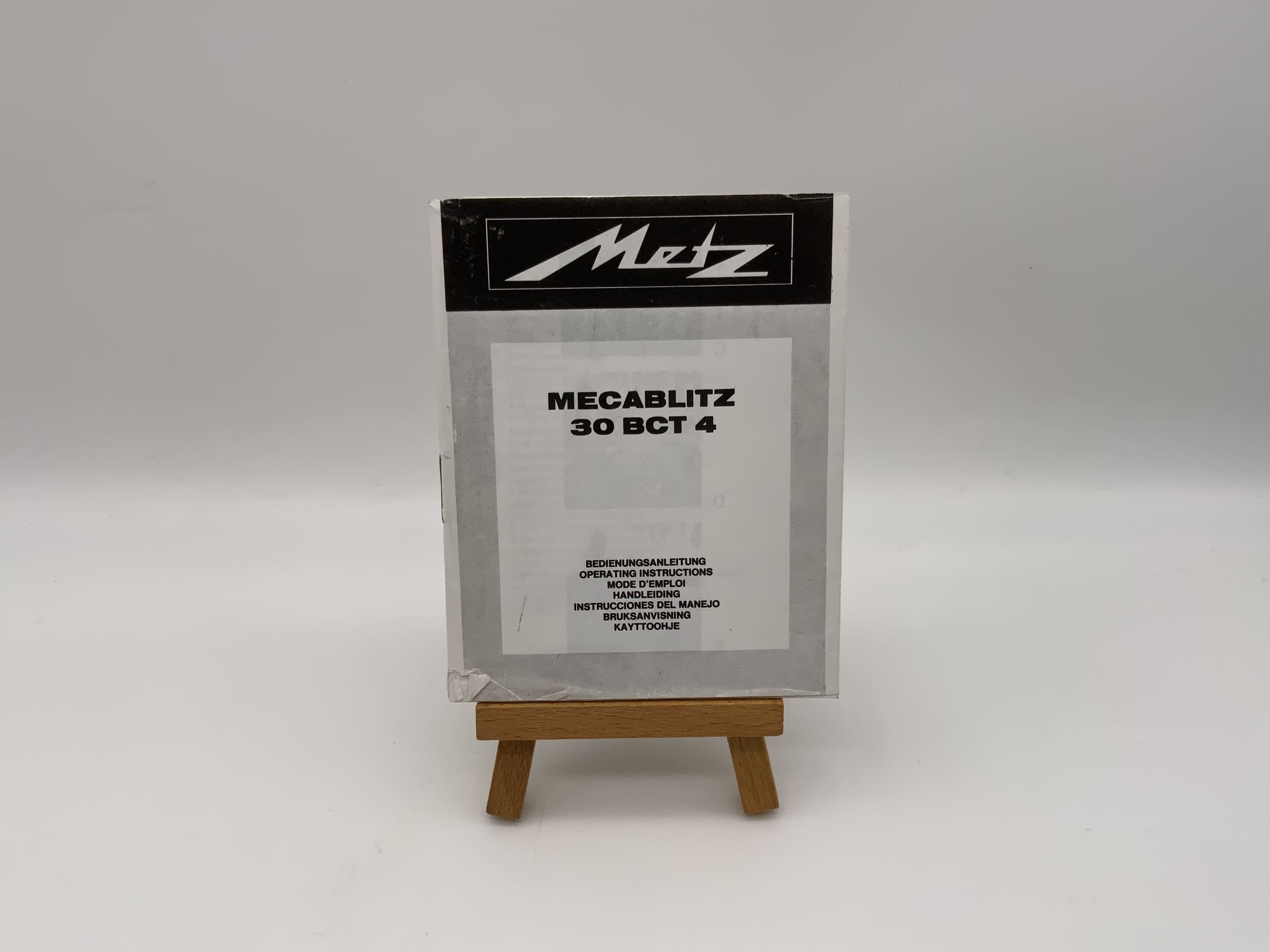 Metz Mecablitz 30 BCT 4 Bedienungsanleitung Deutsch