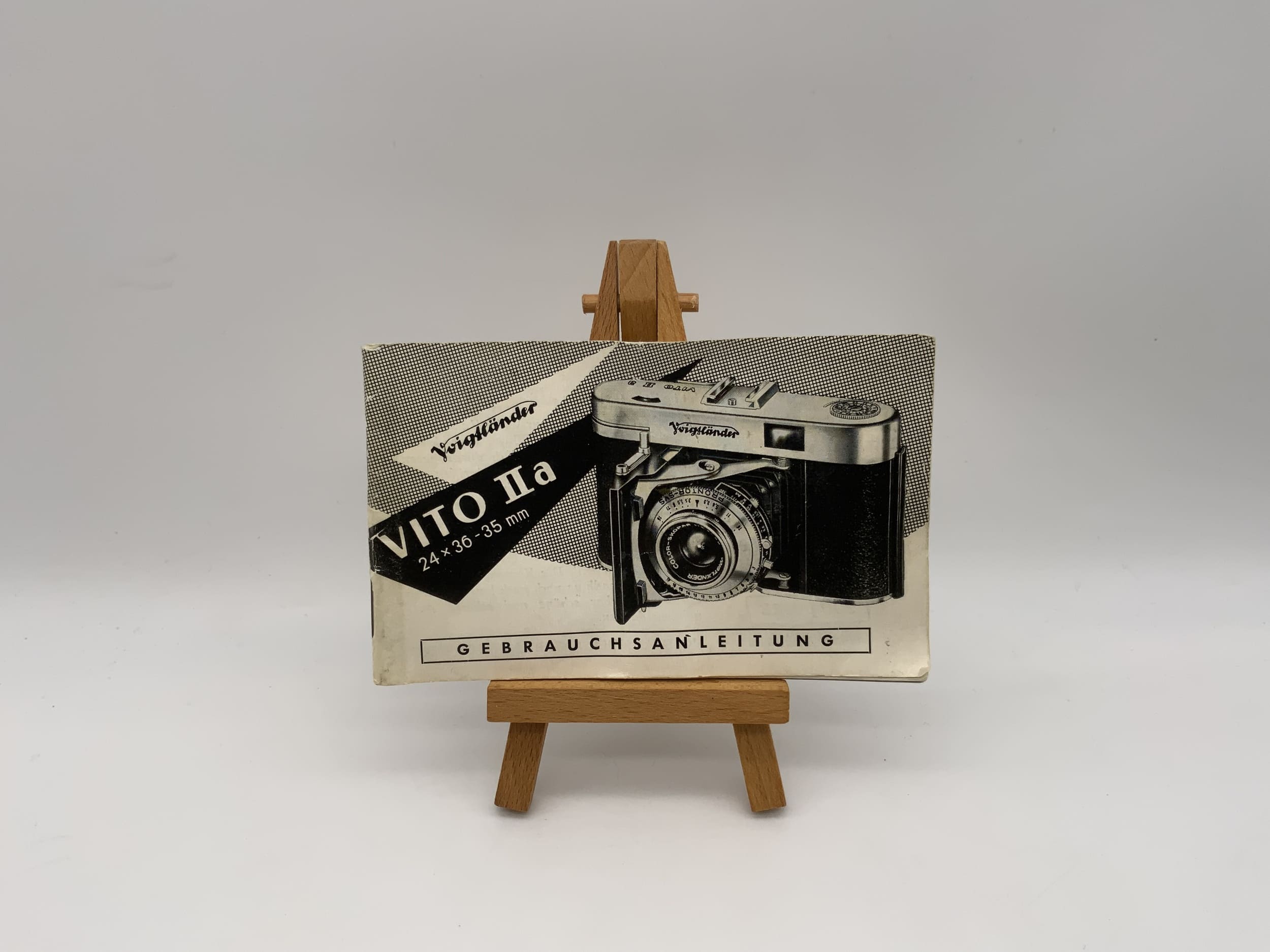 Voigtländer Vito IIa 24x36 35mm Bedienungsanleitung Deutsch