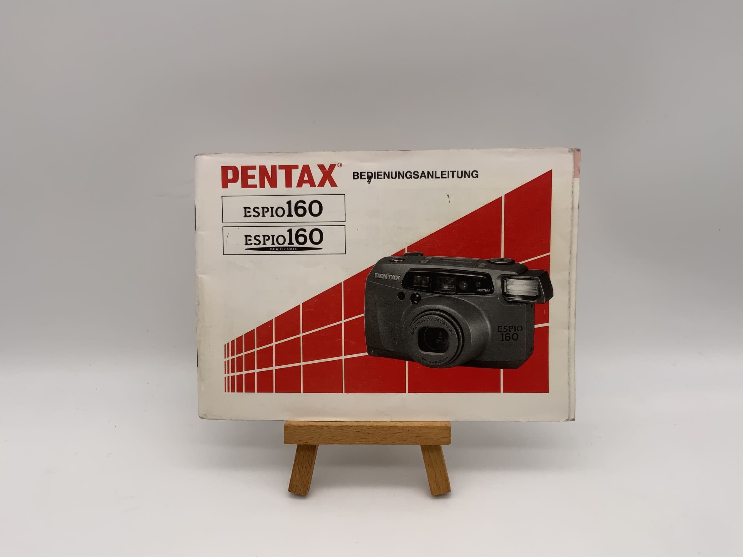 Pentax Espio 160 Quartz Date Bedienungsanleitung Deutsch