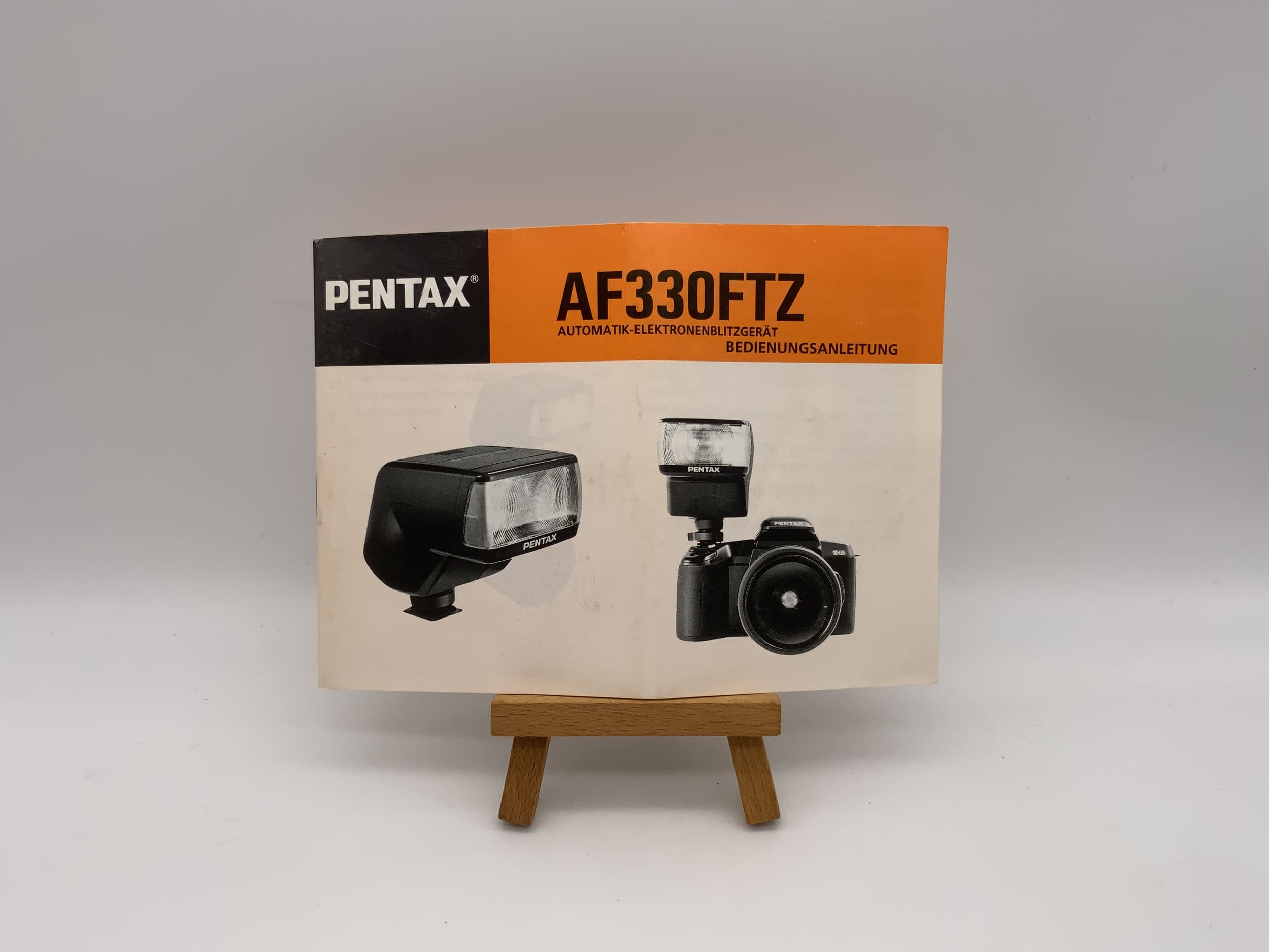 Pentax AF 330 FTZ Automatik Elektronenblitzgerät Bedienungsanleitung Deutsch