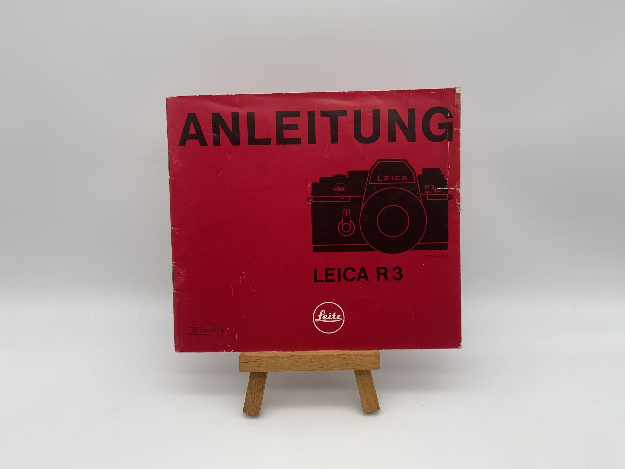 Leica R3 electronic (311.111-107b) Bedienungsanleitung Deutsch