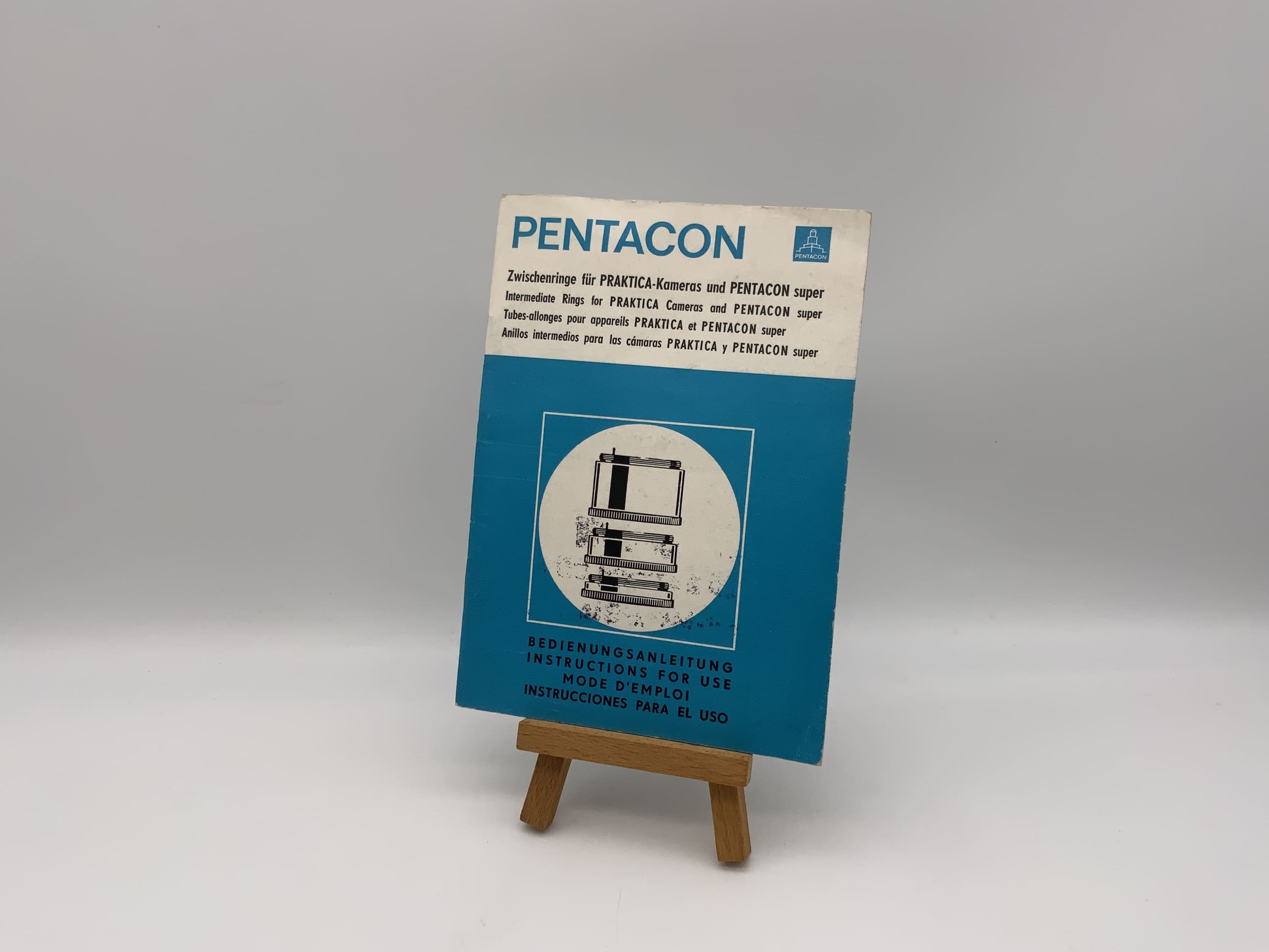 Praktika Zwischenringe Praktica-Kameras und Pentacon super Anleitung Deutsch