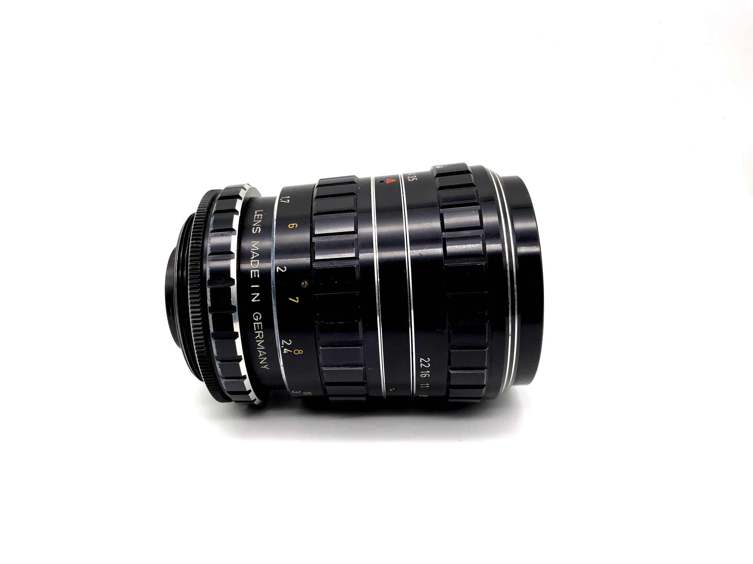 Isco Göttingen 135mm 1:3.5 Objektiv Tele-Westanar Kamera Lens 15 Blades (M42)