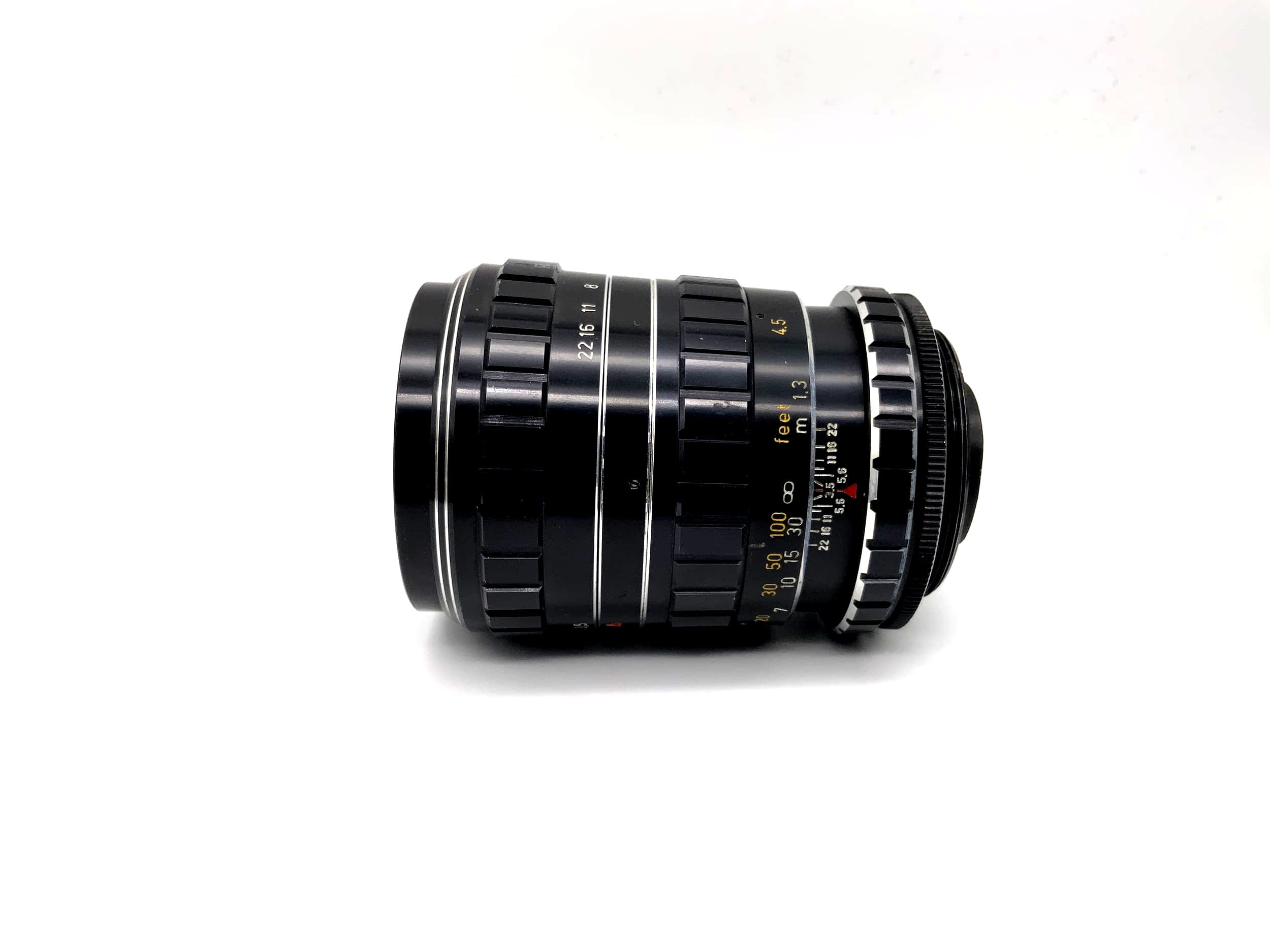 Isco Göttingen 135mm 1:3.5 Objektiv Tele-Westanar Kamera Lens 15 Blades (M42)