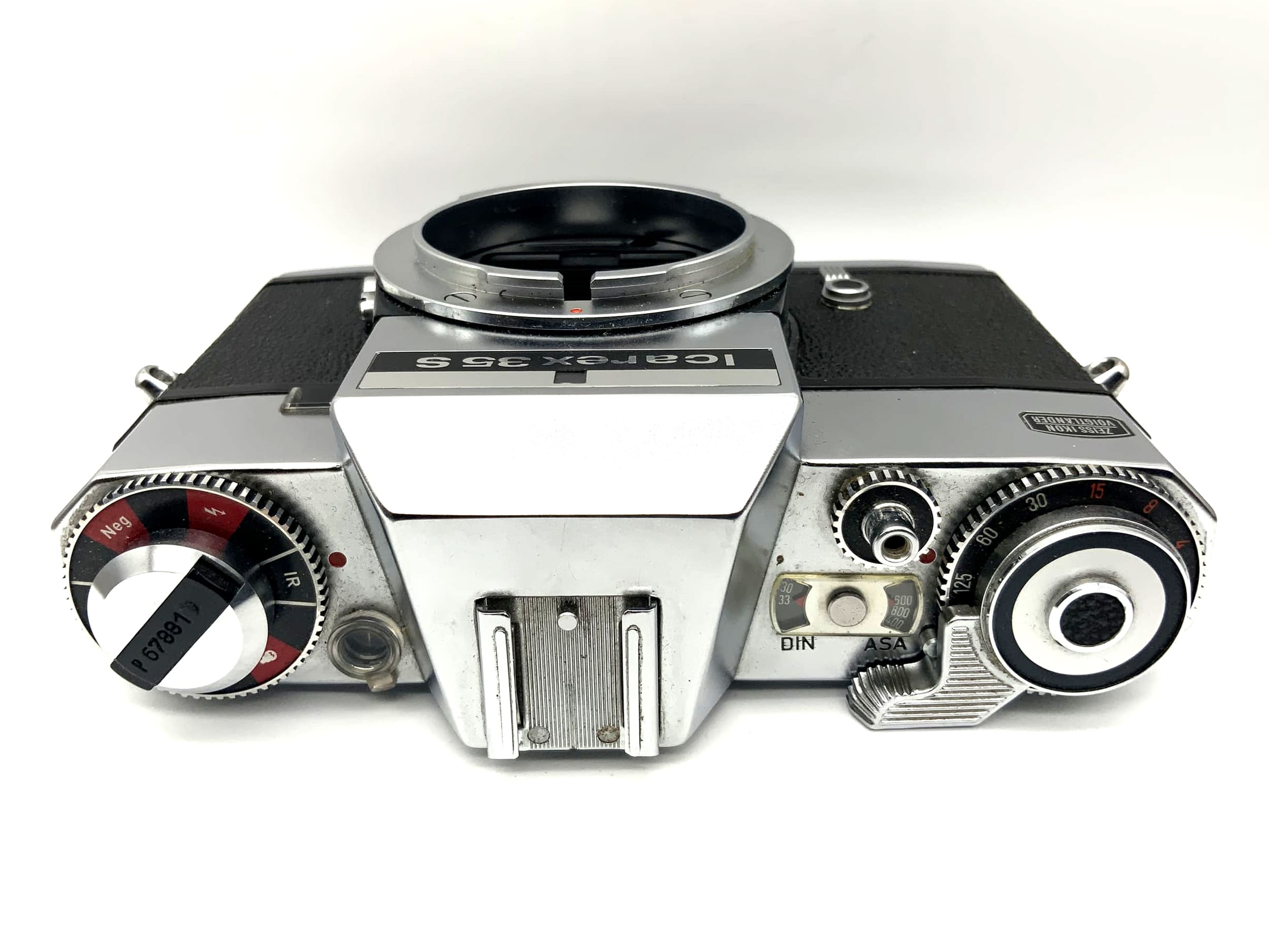 Zeiss Ikon Voigtländer Icarex 35 S SLR (Icarex Bajonett) !Beli defekt!