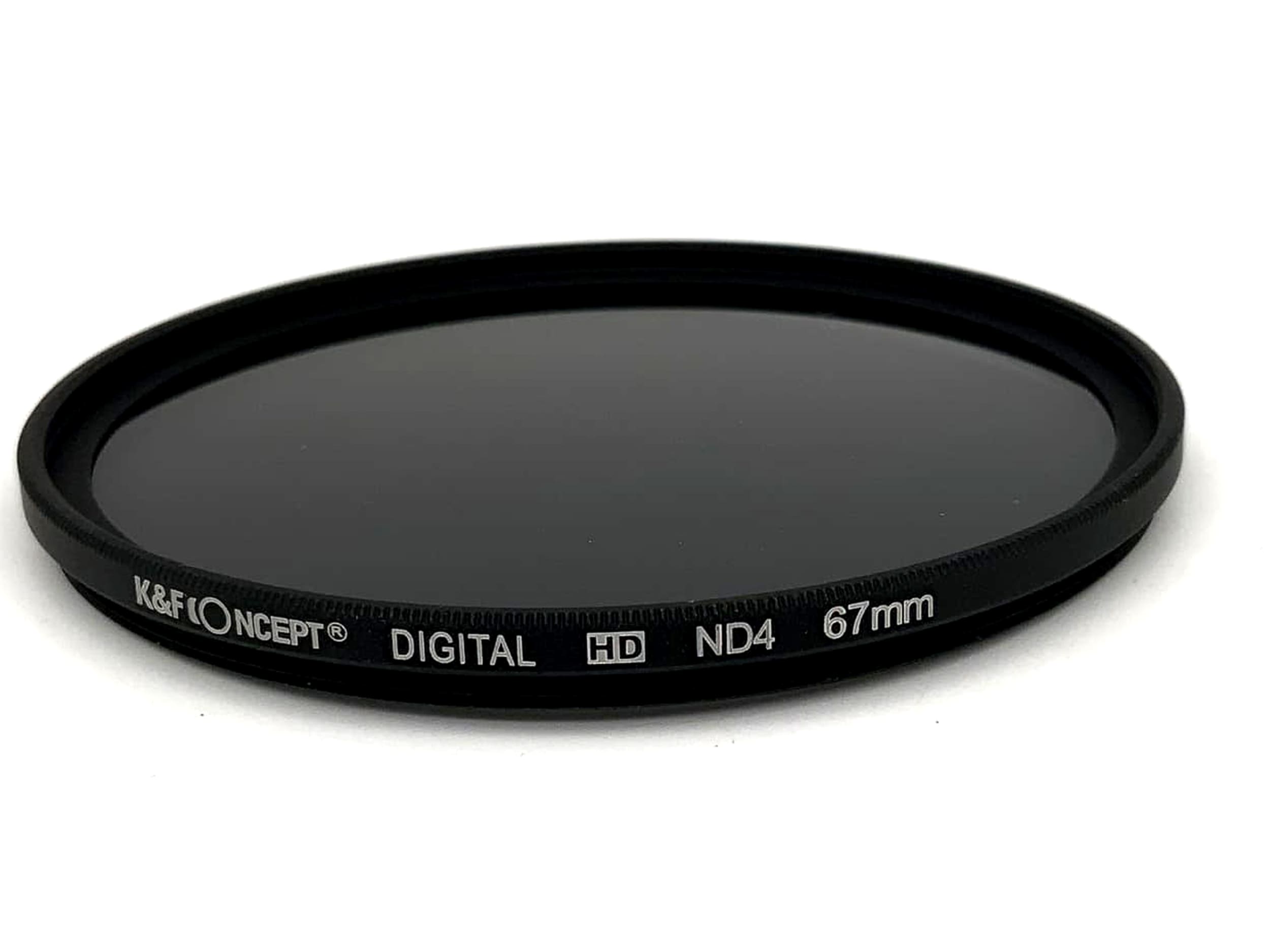 K&F Concept Effektfilter Digital HD ND4 Graufilter Filter 67mm Kreisförmig M67