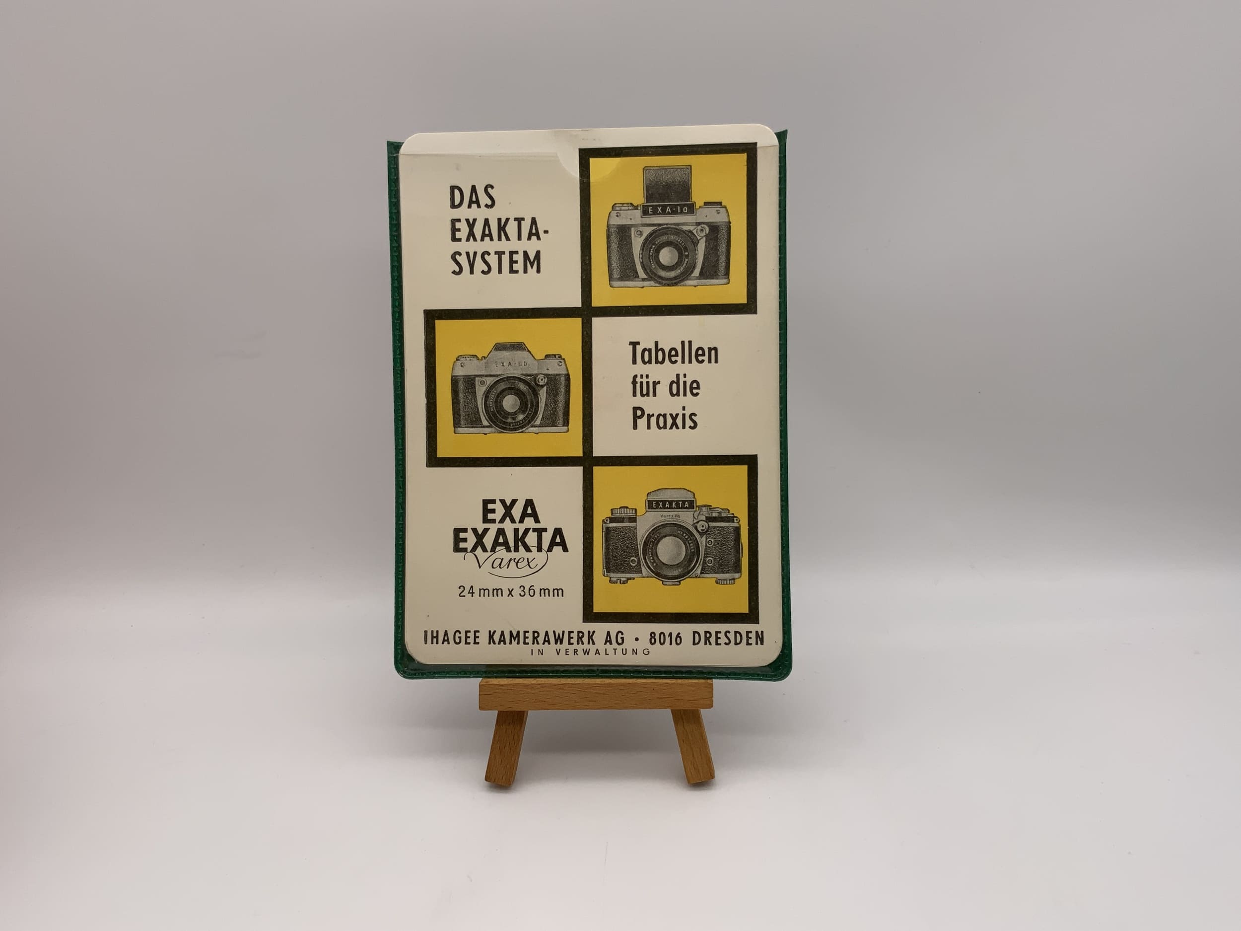 Exa Varex Das Exakta System Tabellen für die Praxis 6 Karten Anleitung Deutsch