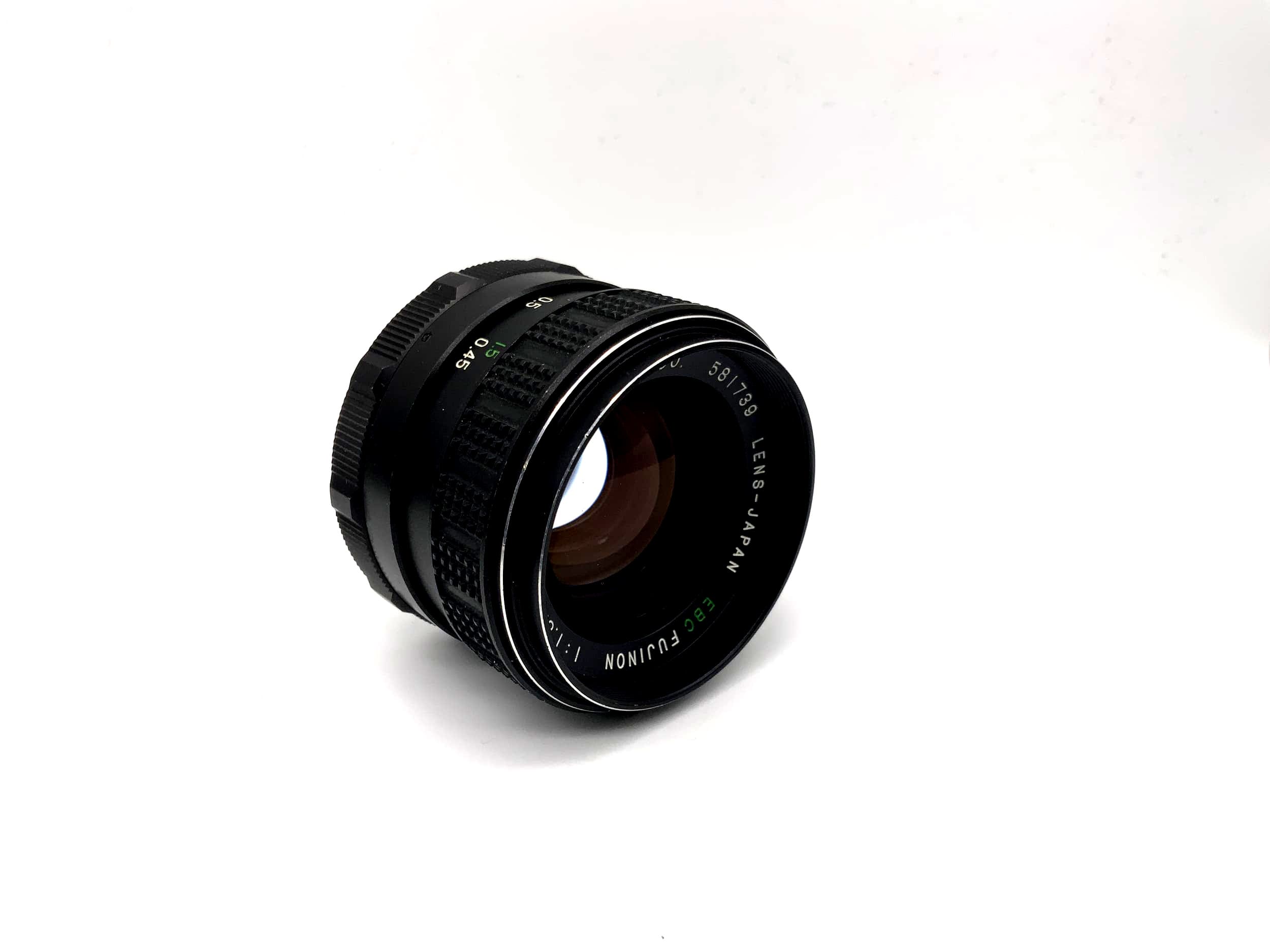 Fuji 55mm 1:1.8 Objektiv EBC Fujinon Kamera Camera Lens (M42)