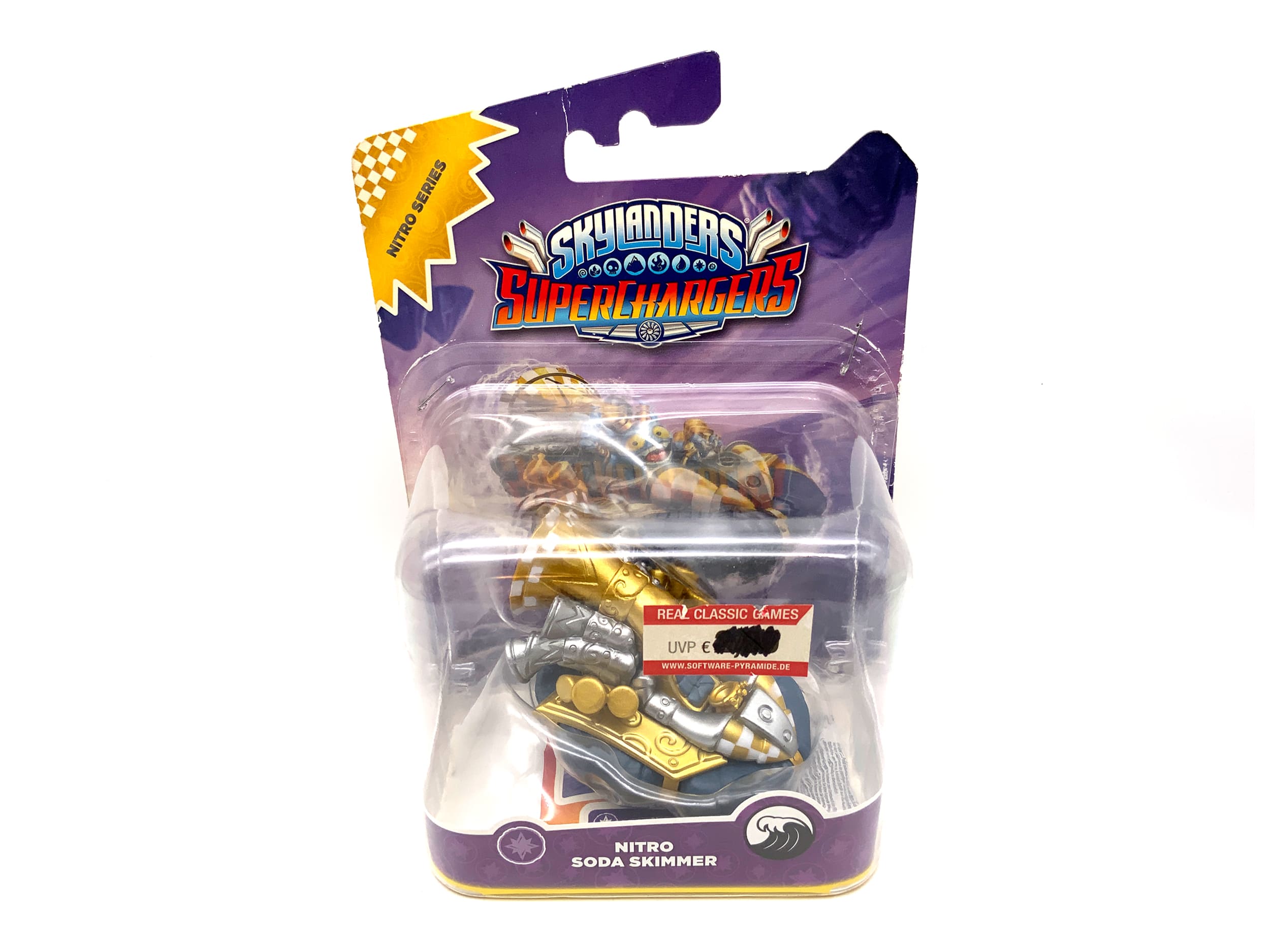 Skylanders Superchargers Figur Nitro Soda Skimmer in OVP