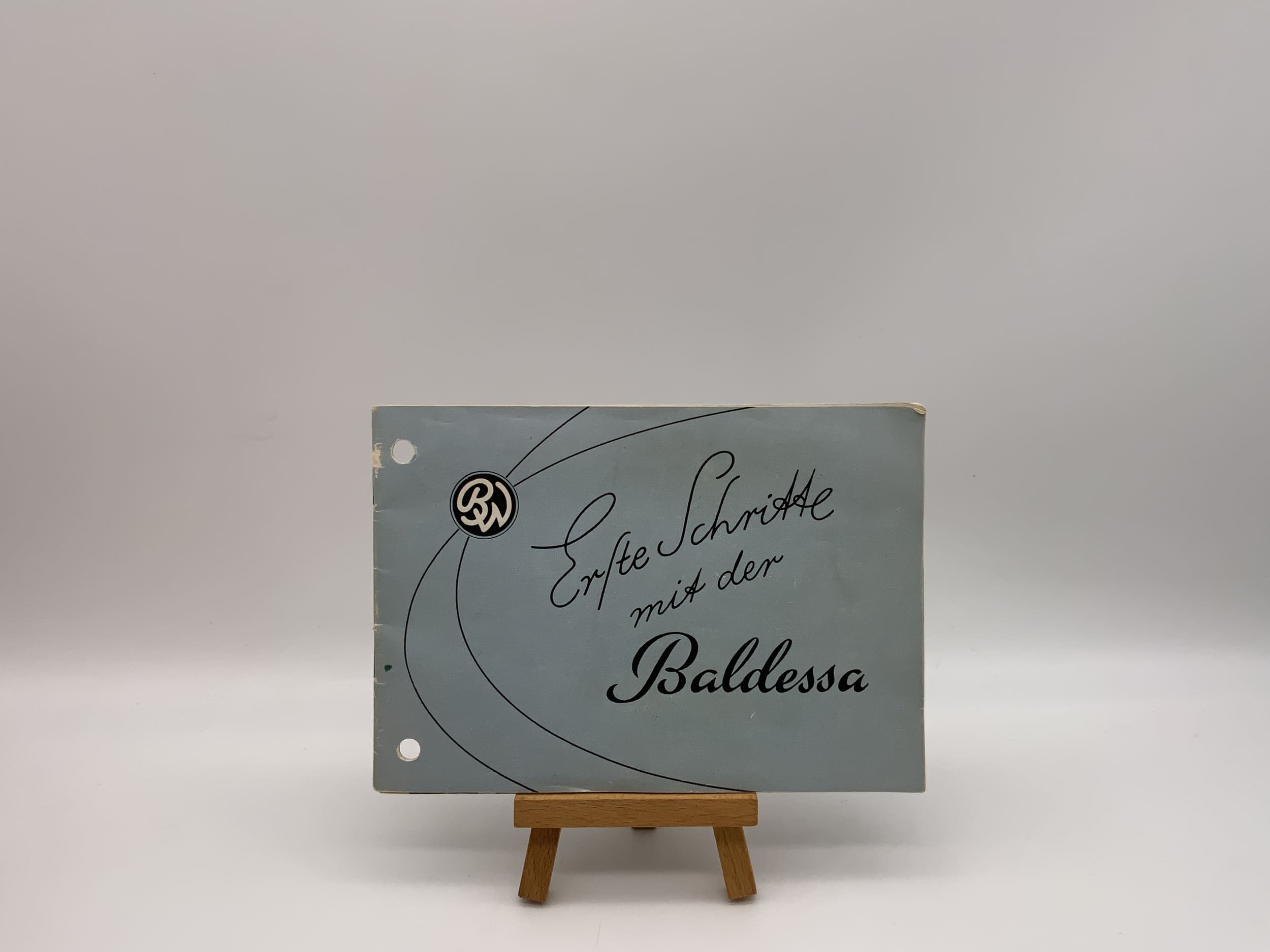 Baldessa Balda-Werk Erste Schritte Bedienungsanleitung Deutsch