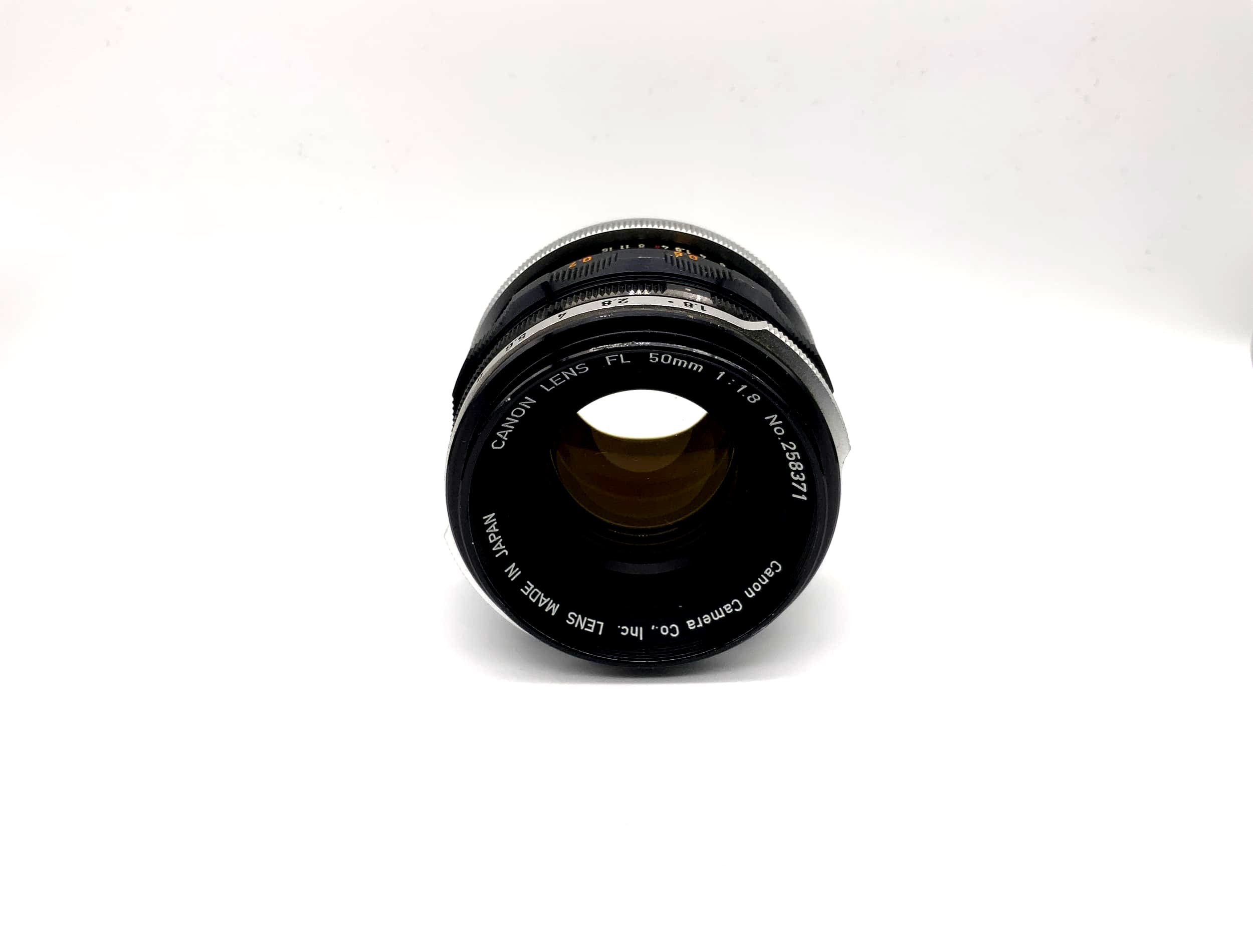 Canon 50mm 1:1.8 Objektiv Lens FL Kamera Camera Lens (Canon FD)