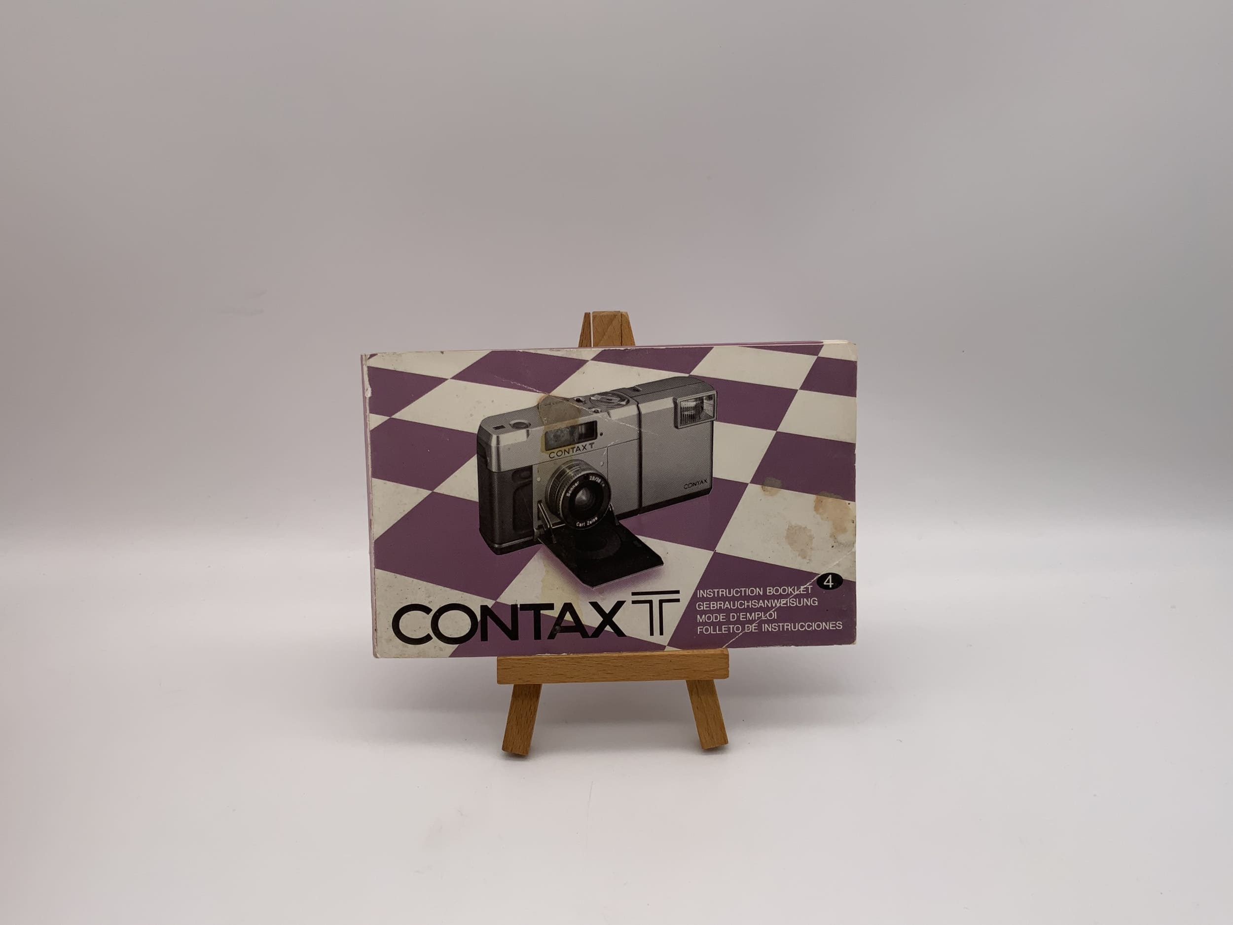 Contax T Bedienungsanleitung Deutsch