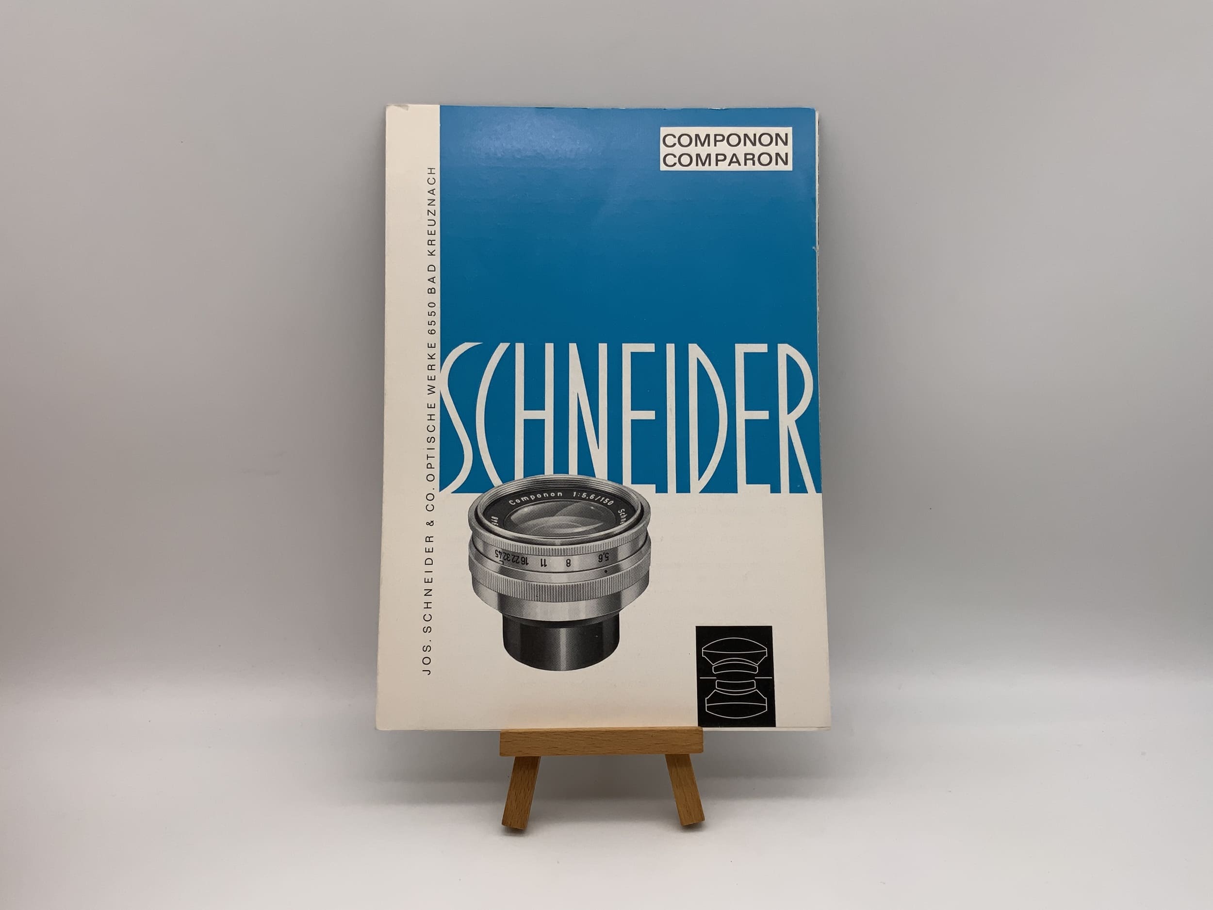 Schneider Optik Kreuznach Componon / Comparon Broschüre Deutsch