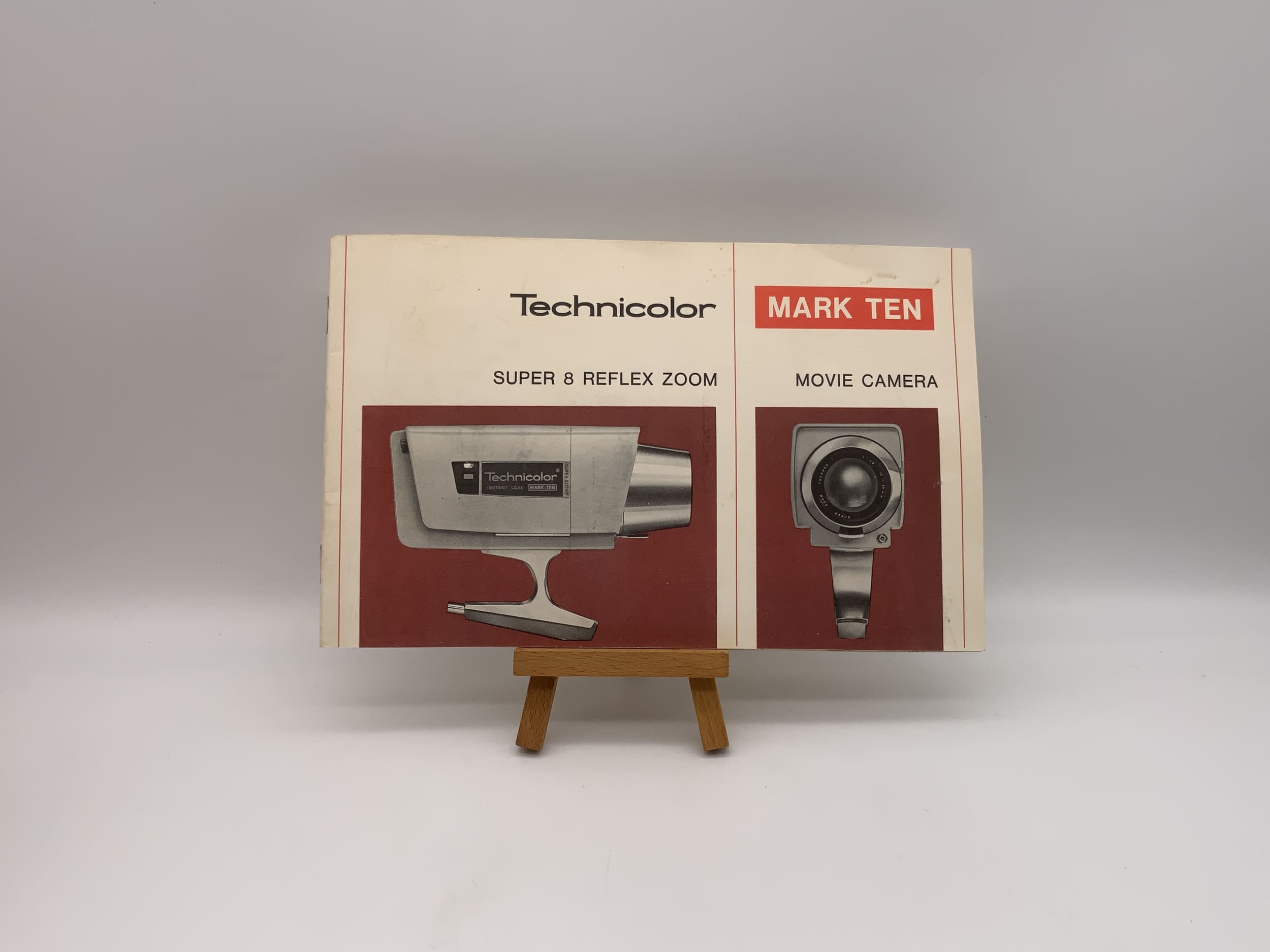 Technicolor Mark Ten Super 8 Reflex Zoom Bedienungsanleitung Englisch