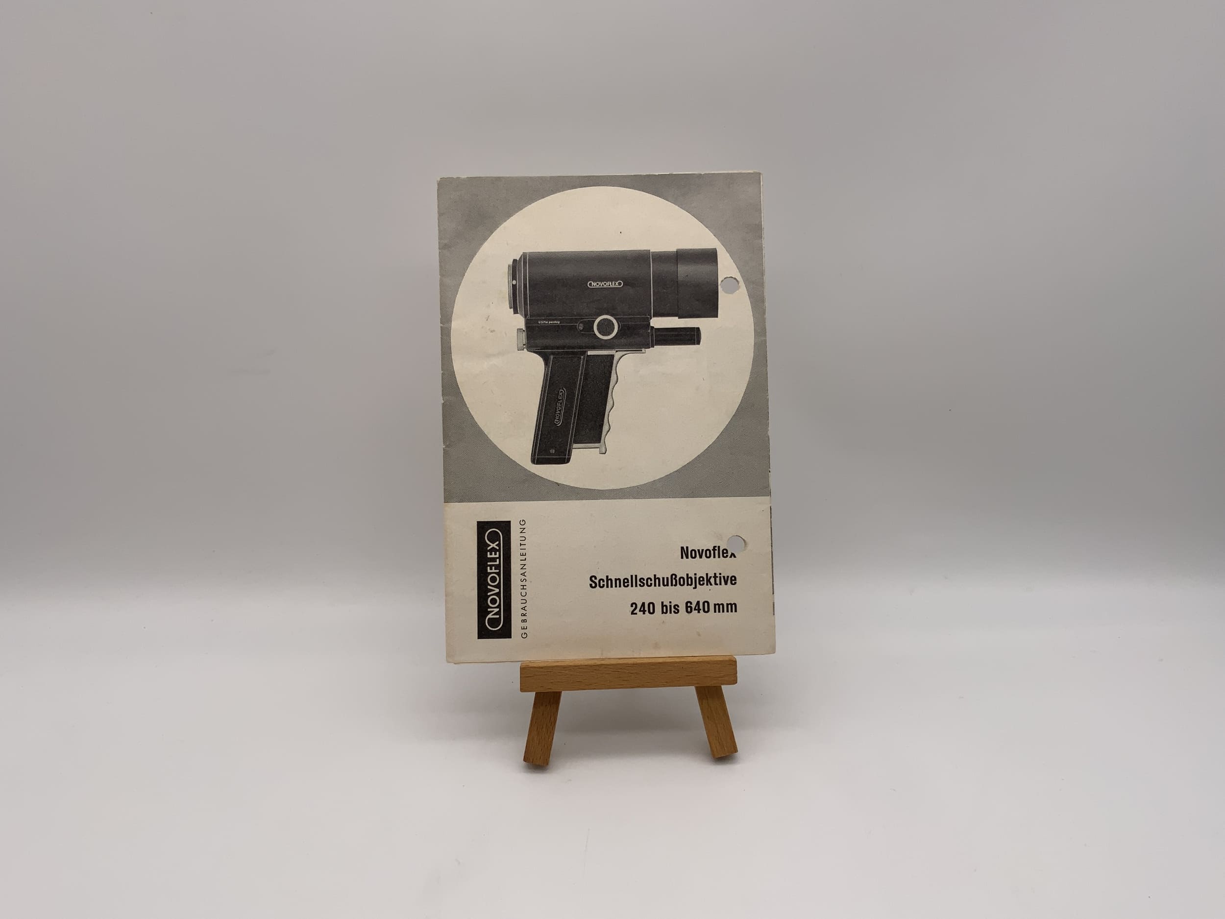 Novoflex Schnellschußobjektive 240 bis 640 mm Bedienungsanleitung Deutsch