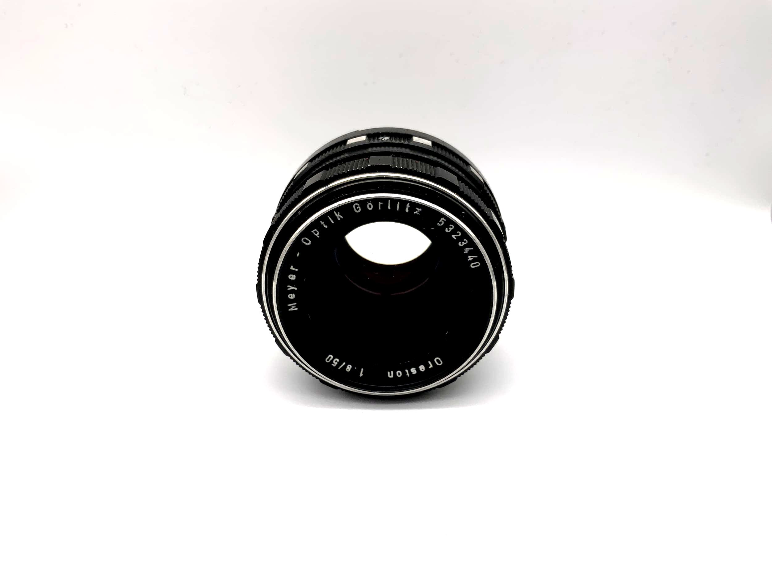 Meyer Optik Görlitz 50mm 1:1.8 Objektiv Oreston Kamera Camera Lens (Exa)