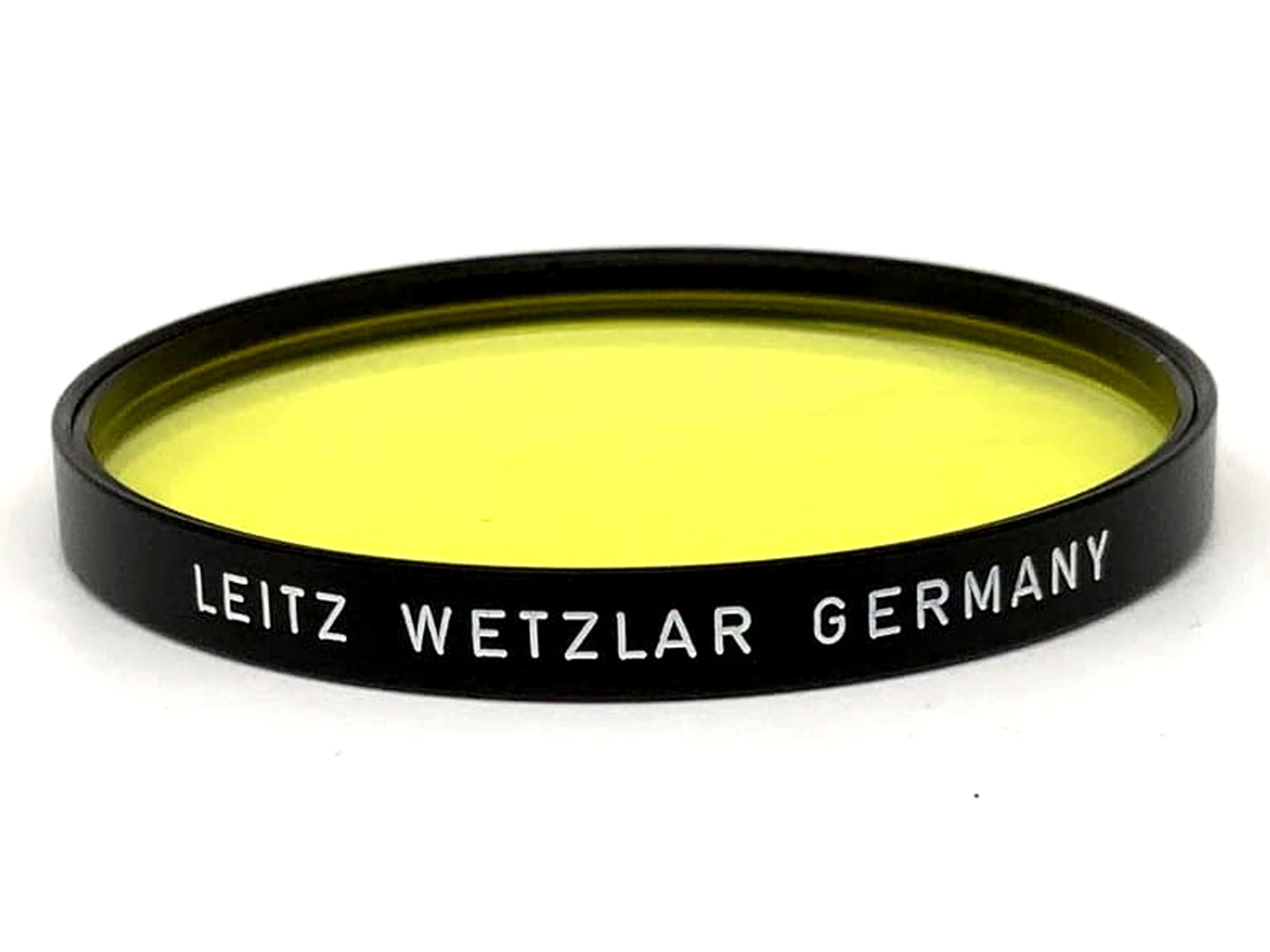Leica Leitz Farbfilter Gelb Yellow 1 Einlegefilter Filter Serie VII