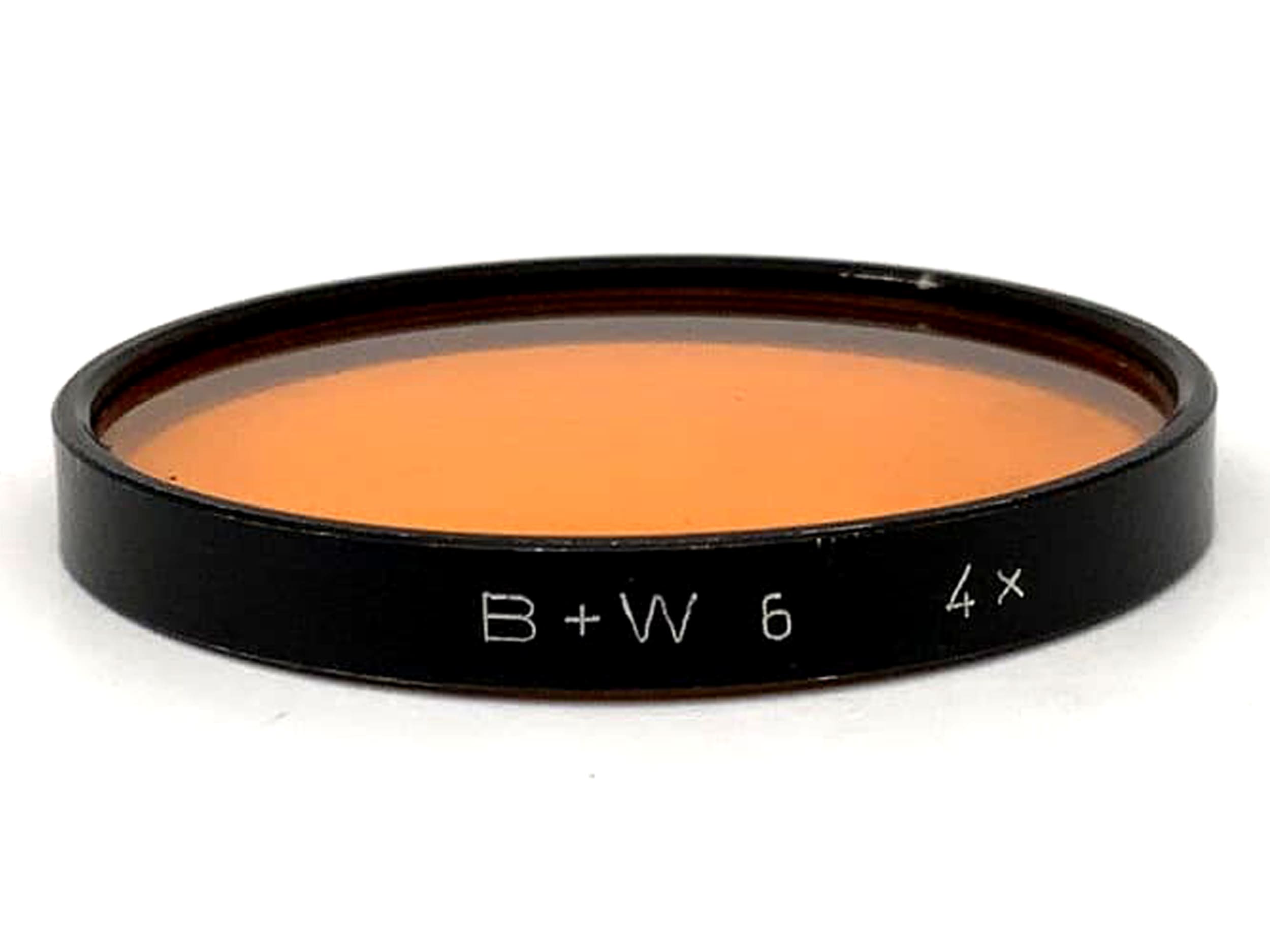 B+W Farbfilter 4x Orange Einlegefilter Filter Serie 6 Kreisförmig