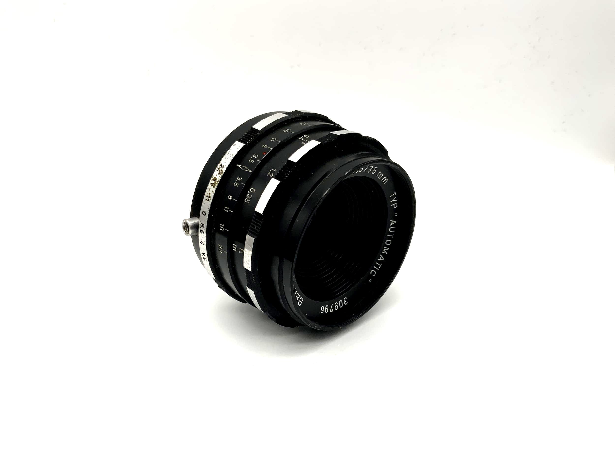 Berolina 35mm 1:3.5 Objektiv Weitwinkel Automatic Kamera Camera Lens (M42)