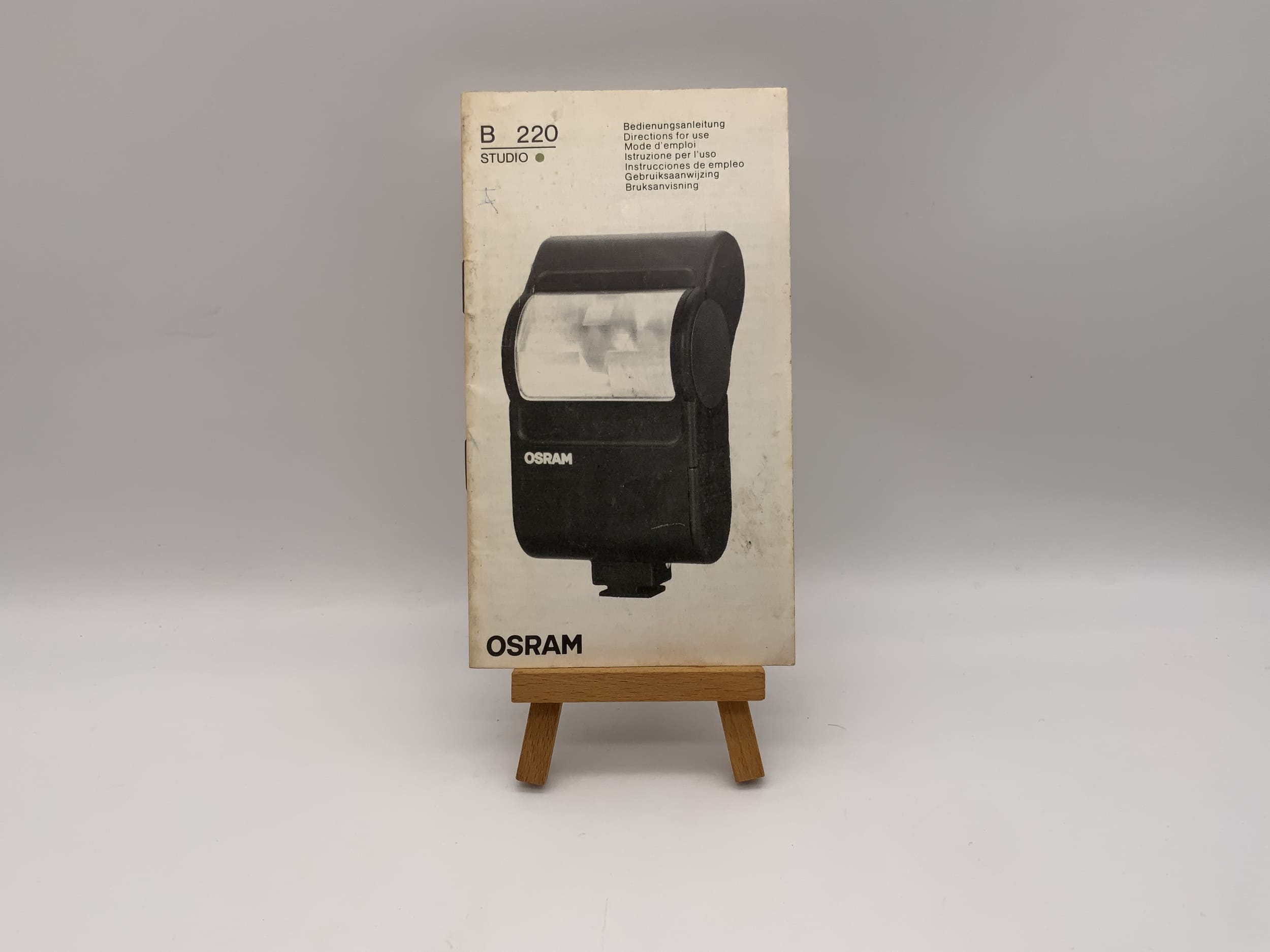 Osram B 220 Studio Bedienungsanleitung Deutsch