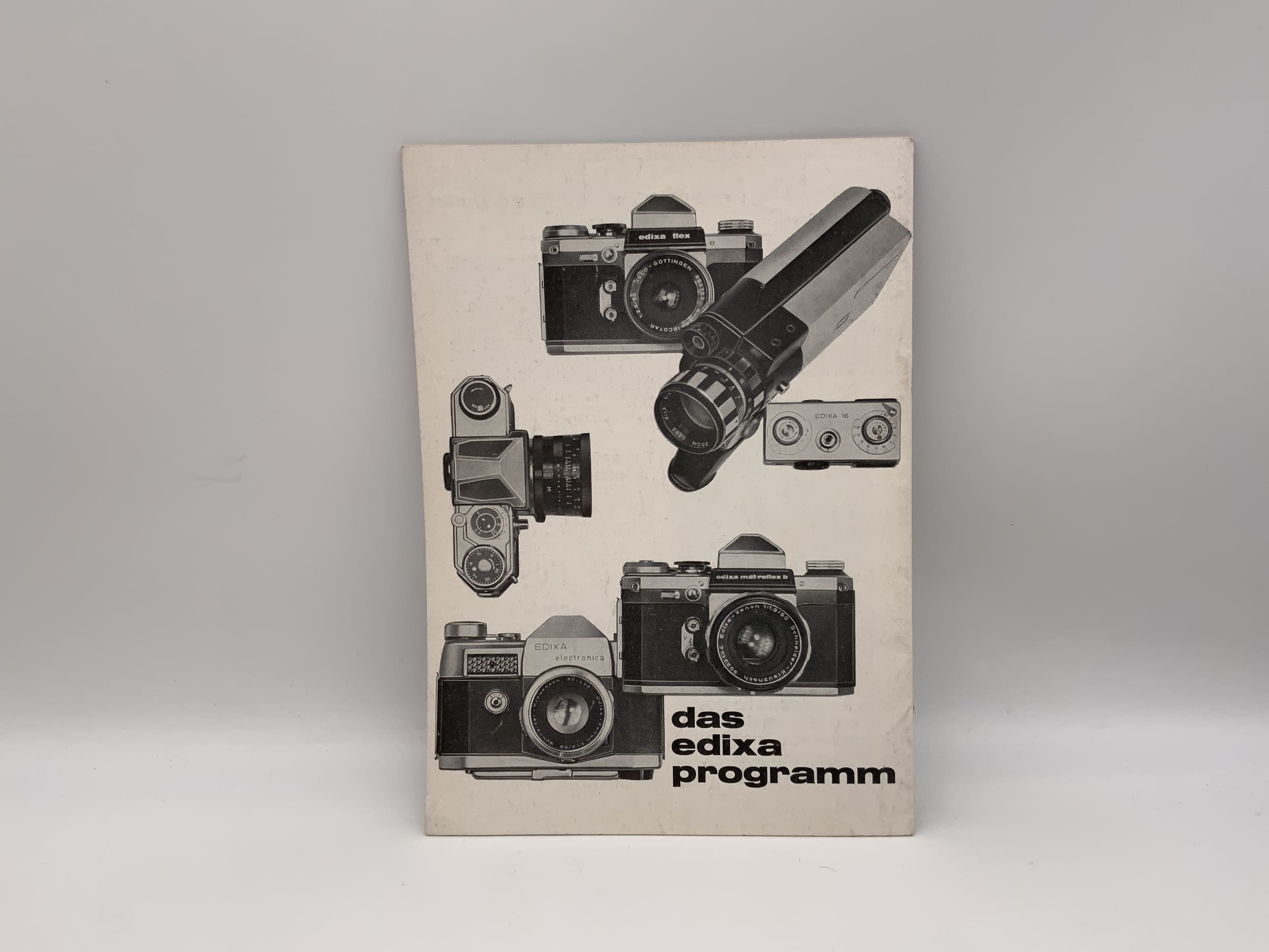 Edixa Heft 32 Prospekt Deutsch