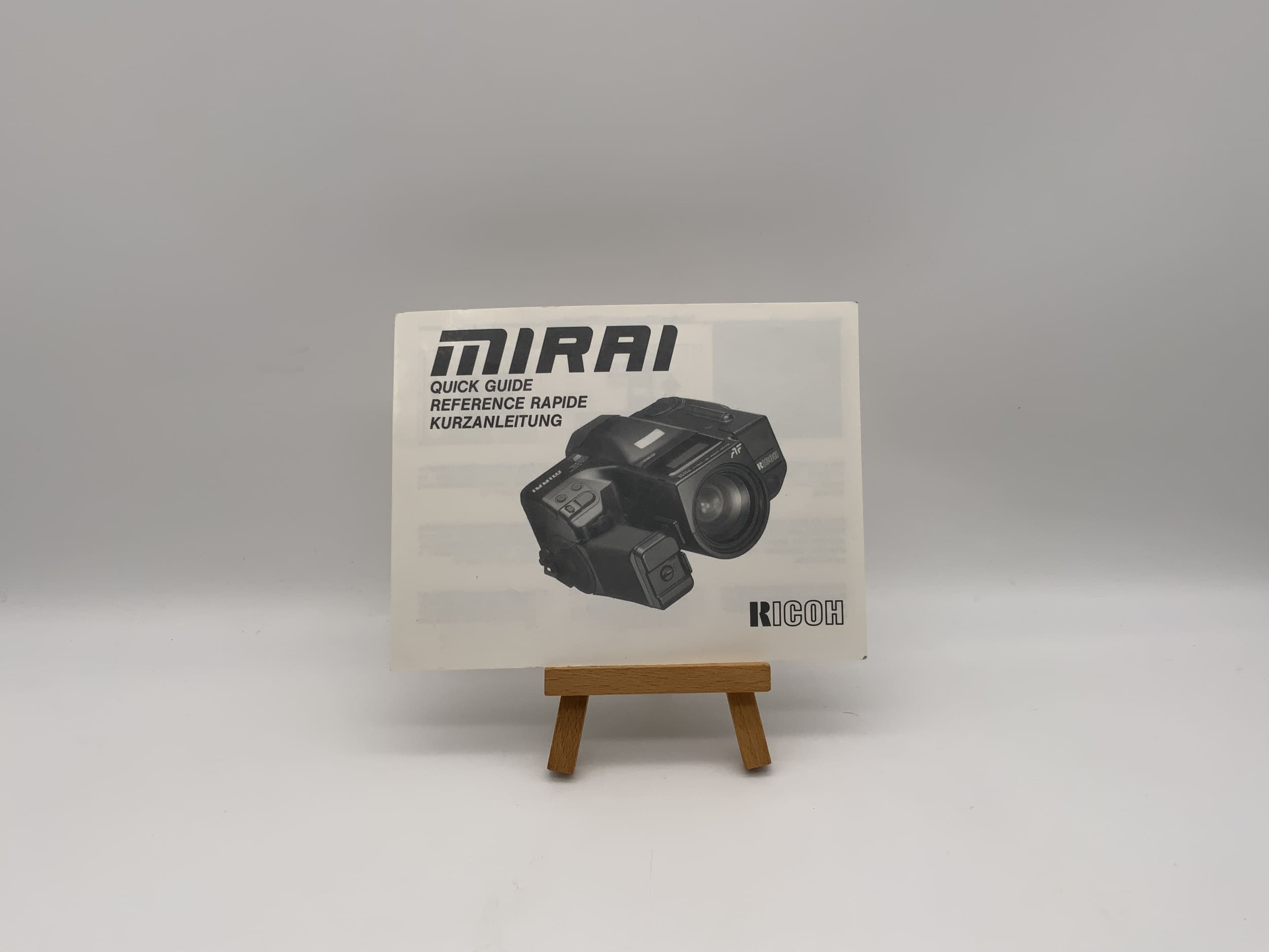 Ricoh Mirai Kurzanleitung Deutsch