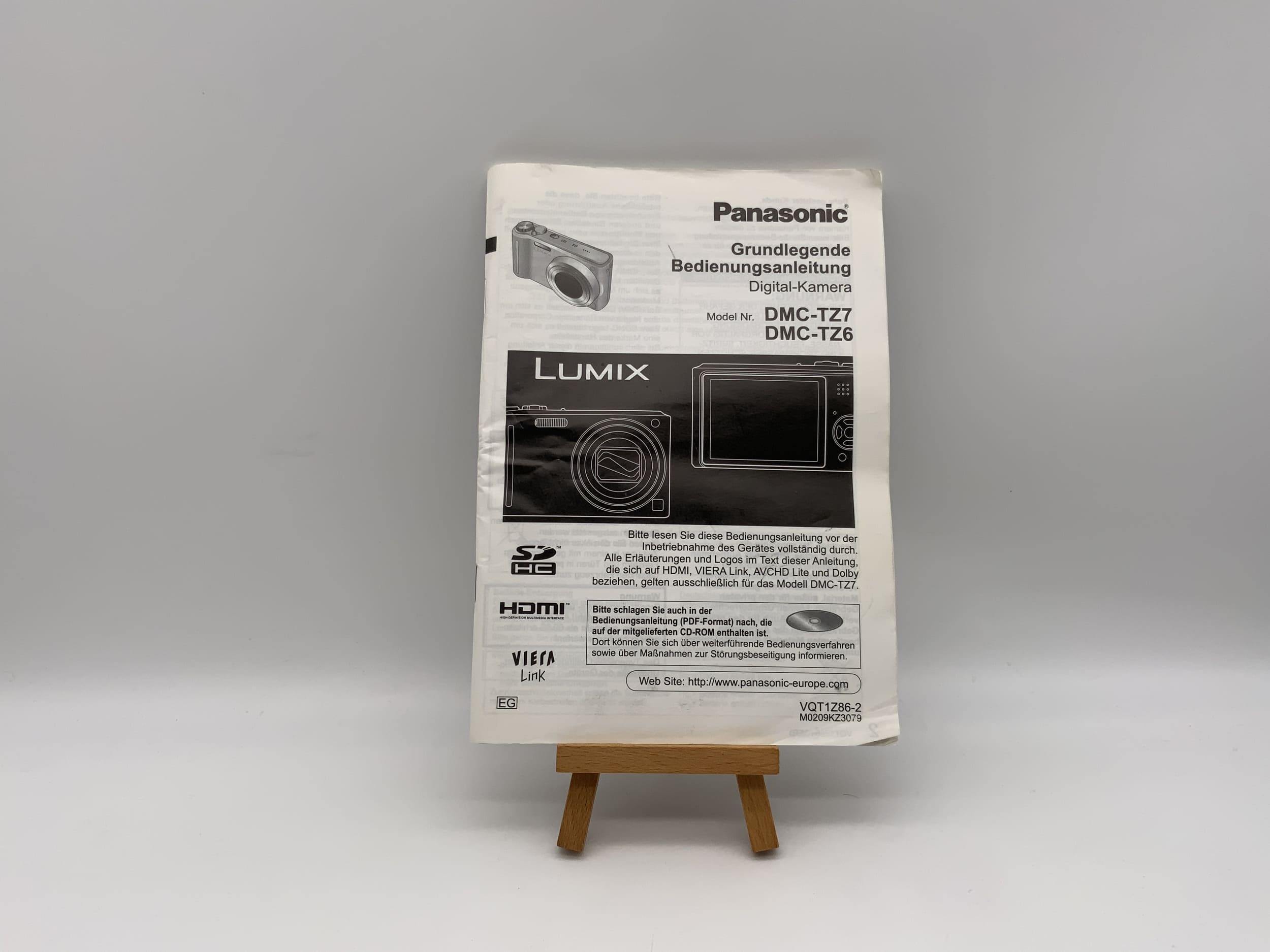 Panasonic Lumix DMC-TZ7 DMC-TZ6 Bedienungsanleitung Deutsch