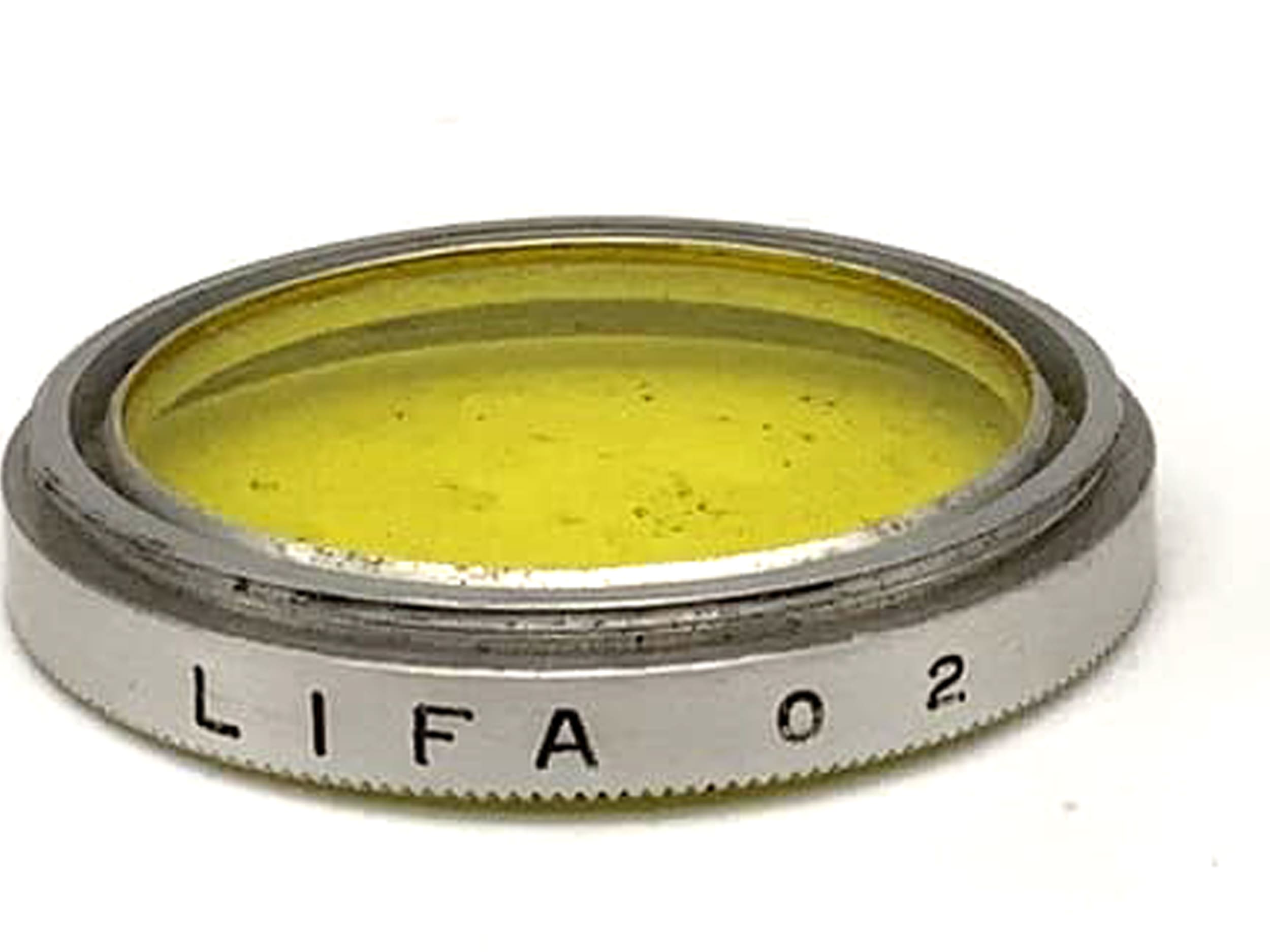 Lifa Farbfilter Gelb Yellow O2 Filter 26mm Kreisförmig Filtergewinde M26