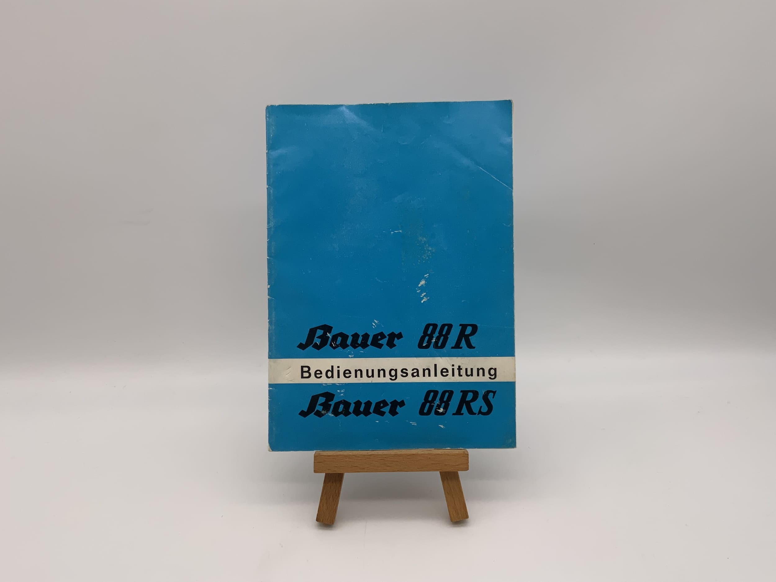 Bauer 88 R / 88 RS Bedienungsanleitung Deutsch