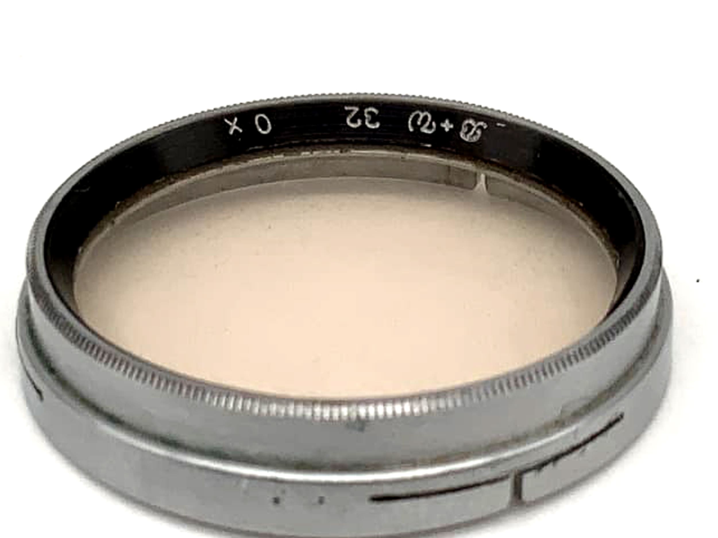 B+W Skylight 0x Steckfilter Slip On Filter 32mm Kreisförmig Filter M32