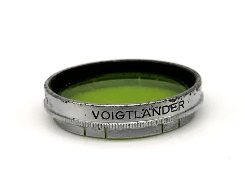 Voigländer Farbfilter 306/32 GR 1 Grün Green Steckfilter Slip On Filter 32mm M32