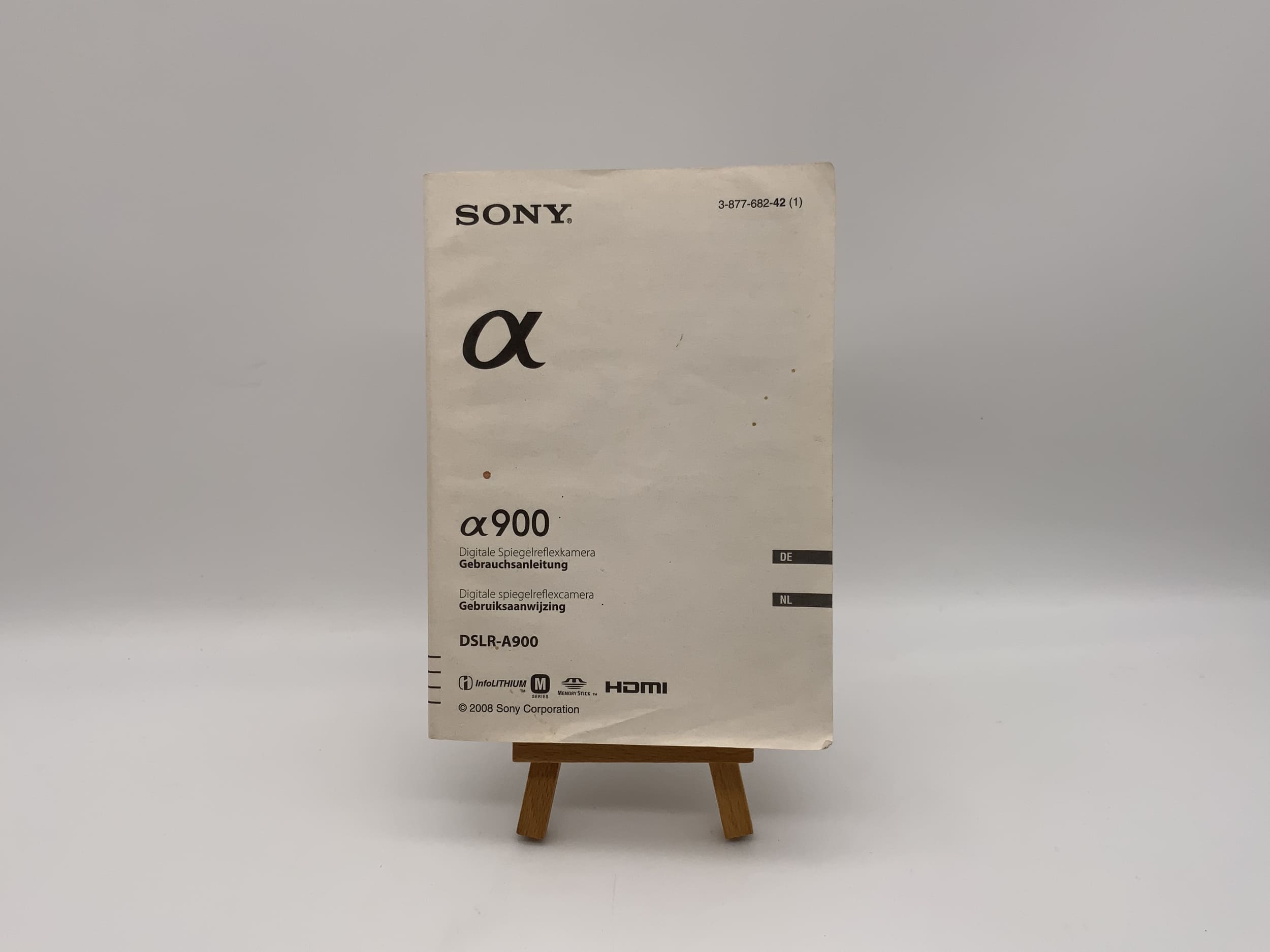 Sony a 900 DSLR-A900 Bedienungsanleitung Deutsch