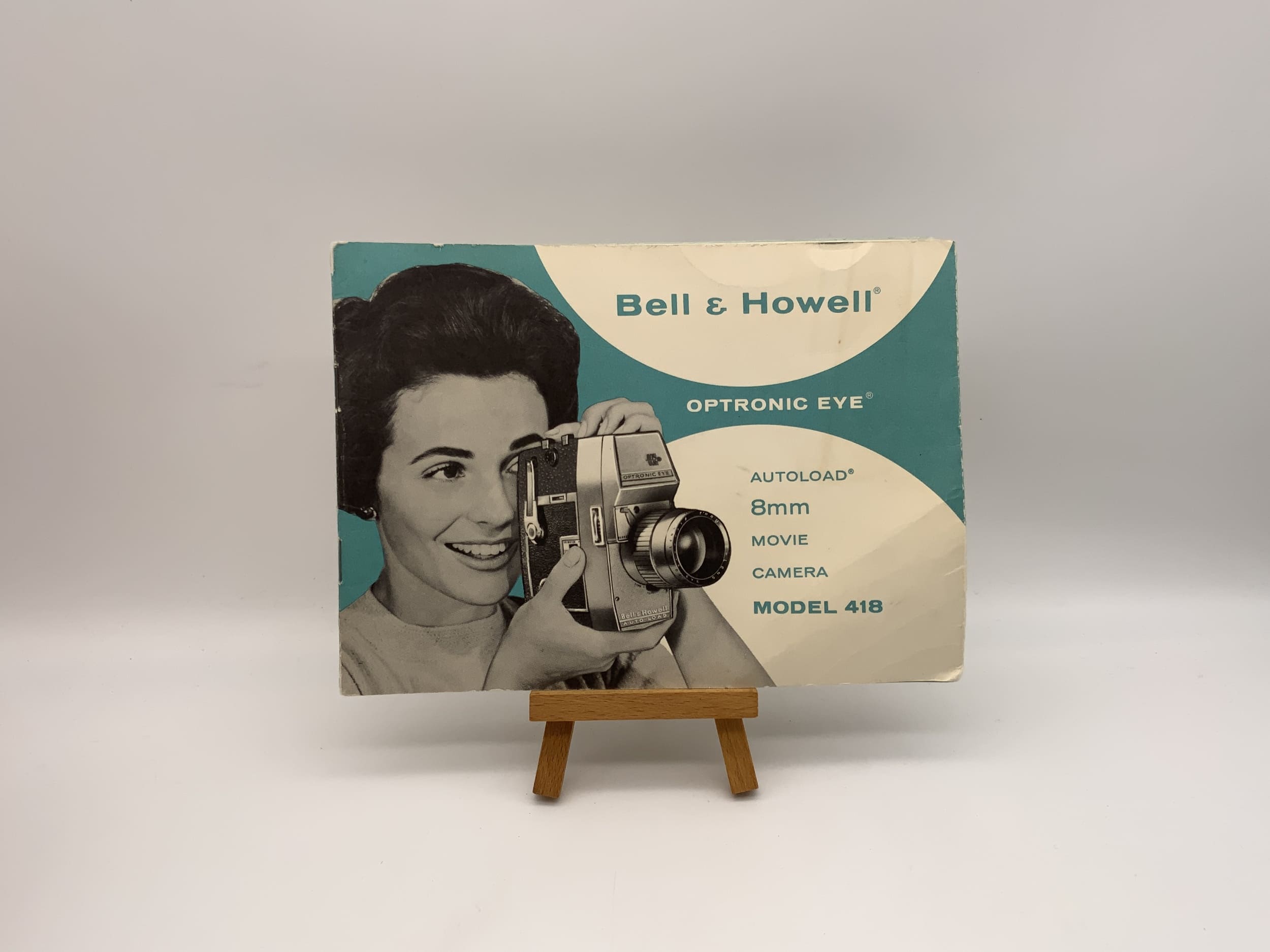 Bell & Howell Model 418 8mm Movie Camera Bedienungsanleitung Englisch