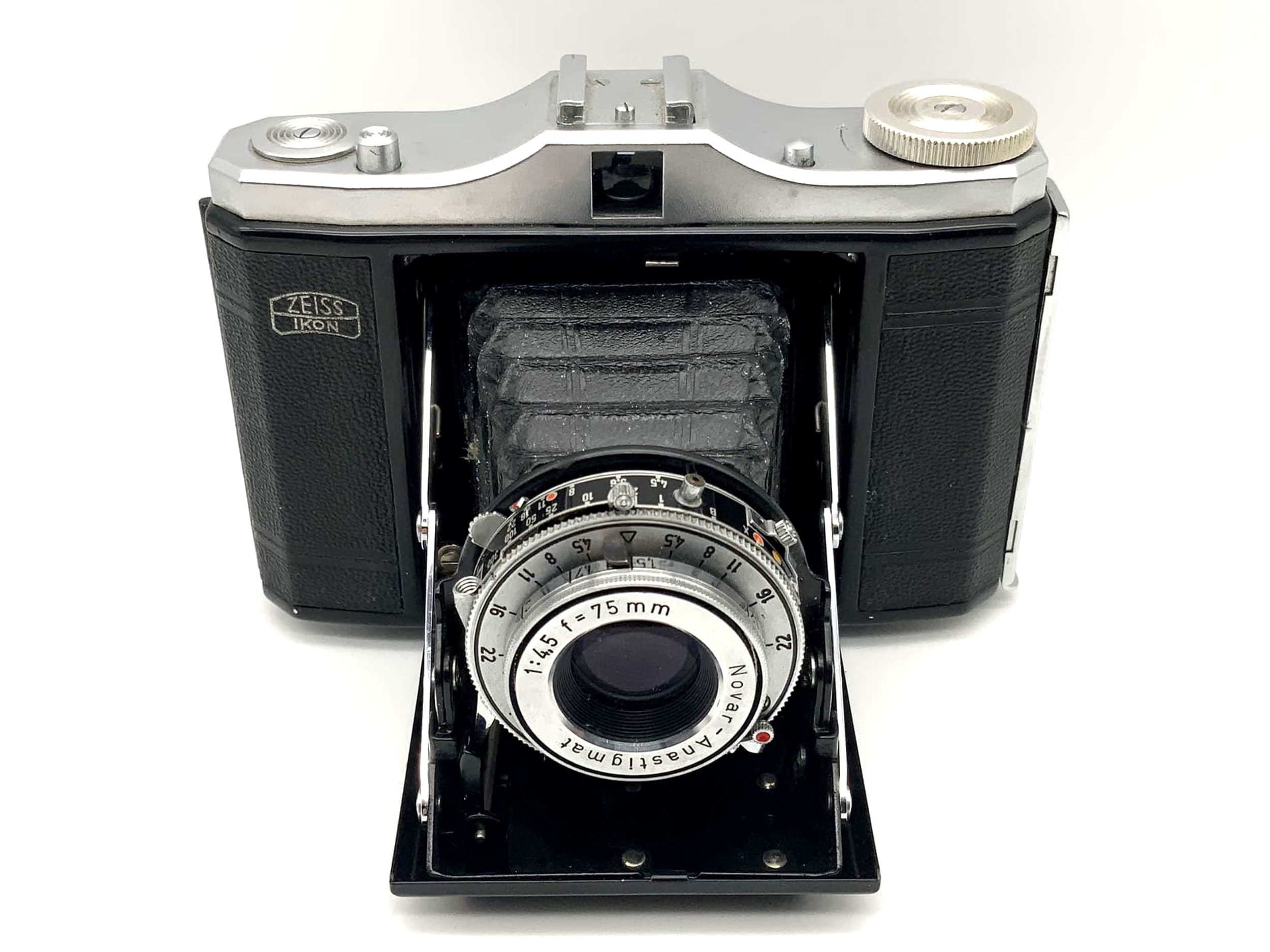 Zeiss Ikon Nettar 517/16 Klappkamera mit Novar Anastigmat 1:4.5 f=75mm Prontor-S