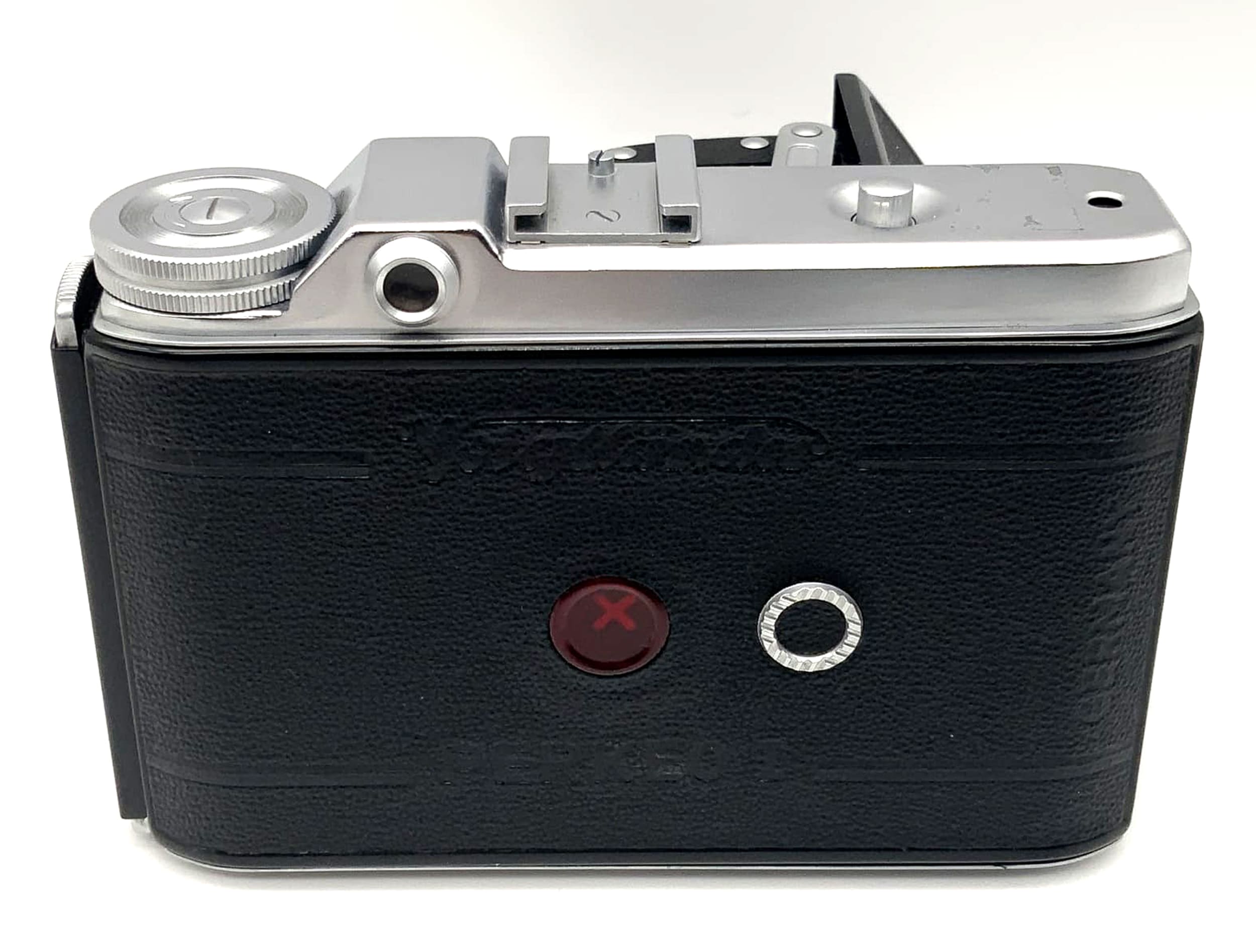 Voigtländer Perkeo I Klappkamera mit Vaskar 1:4.5/80 Pronto