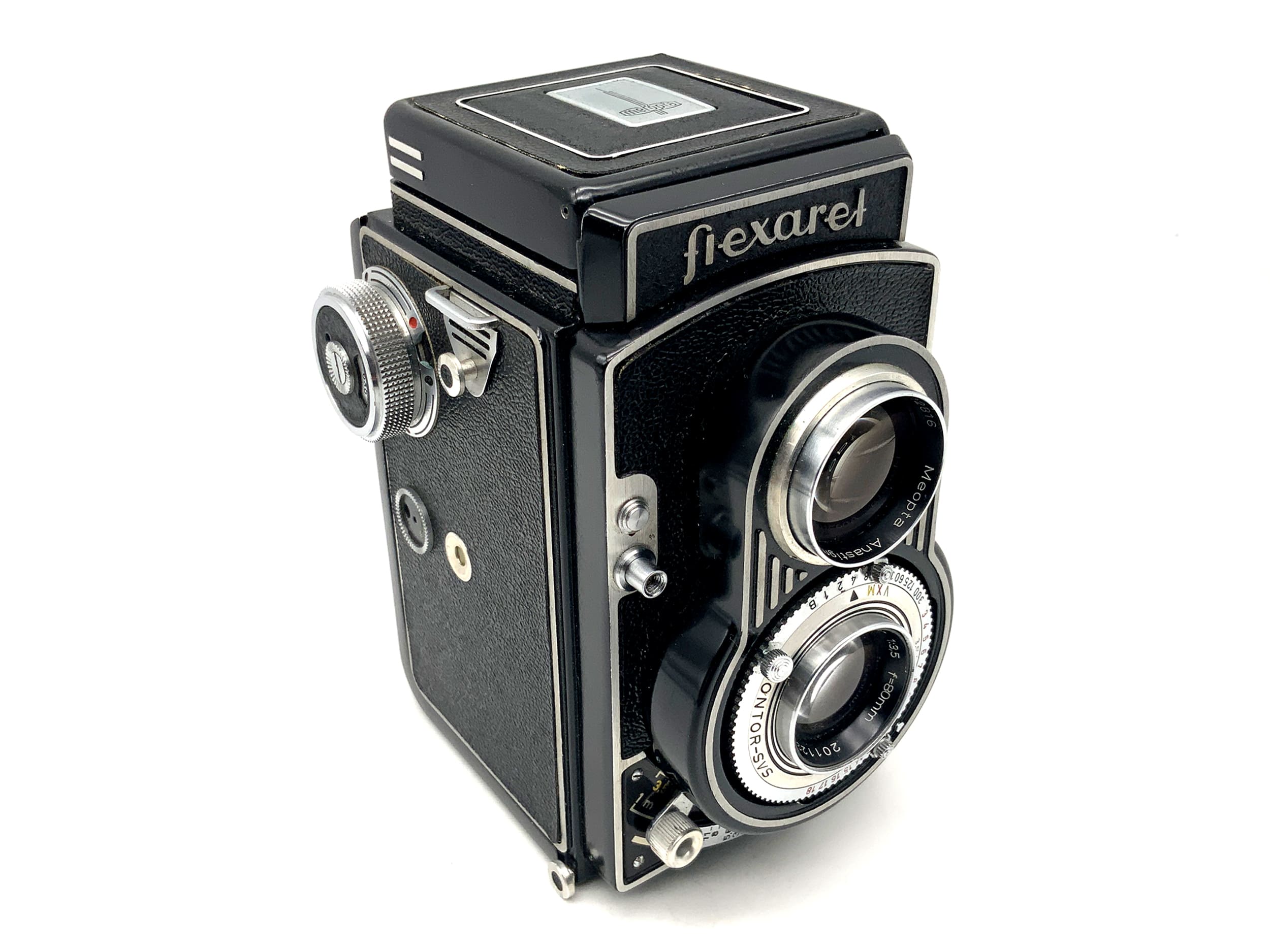 Meopta Flexaret Va TLR mit Belar 80mm 1:3,5 Zweiäugige Analogkamera