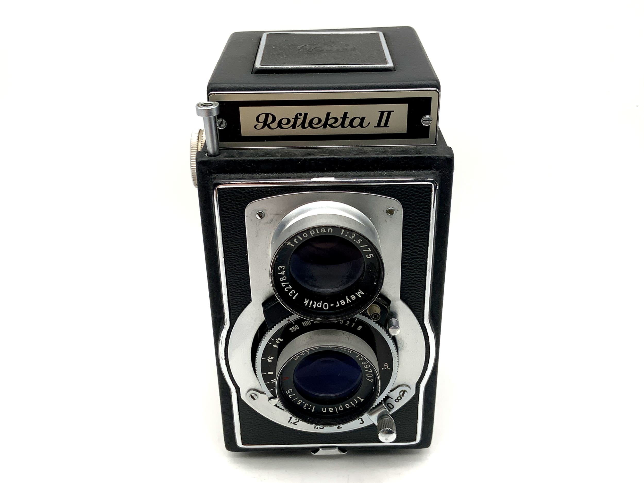 Welta Reflekta II TLR mit Meyer-Optik Trioplan 75mm 1:3,5 zweiäugig