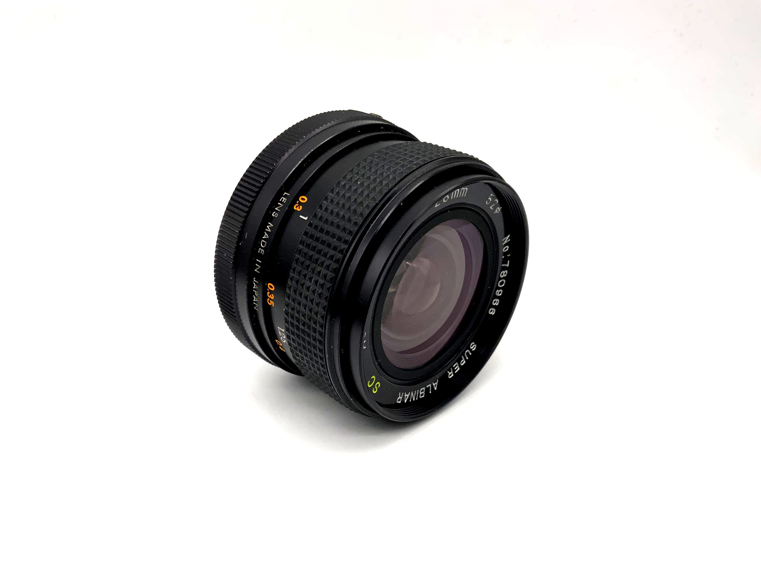 Albinar 28mm 1:2.8 Objektiv Super Albinar SC auto Kamera Lens (Minolta MD)