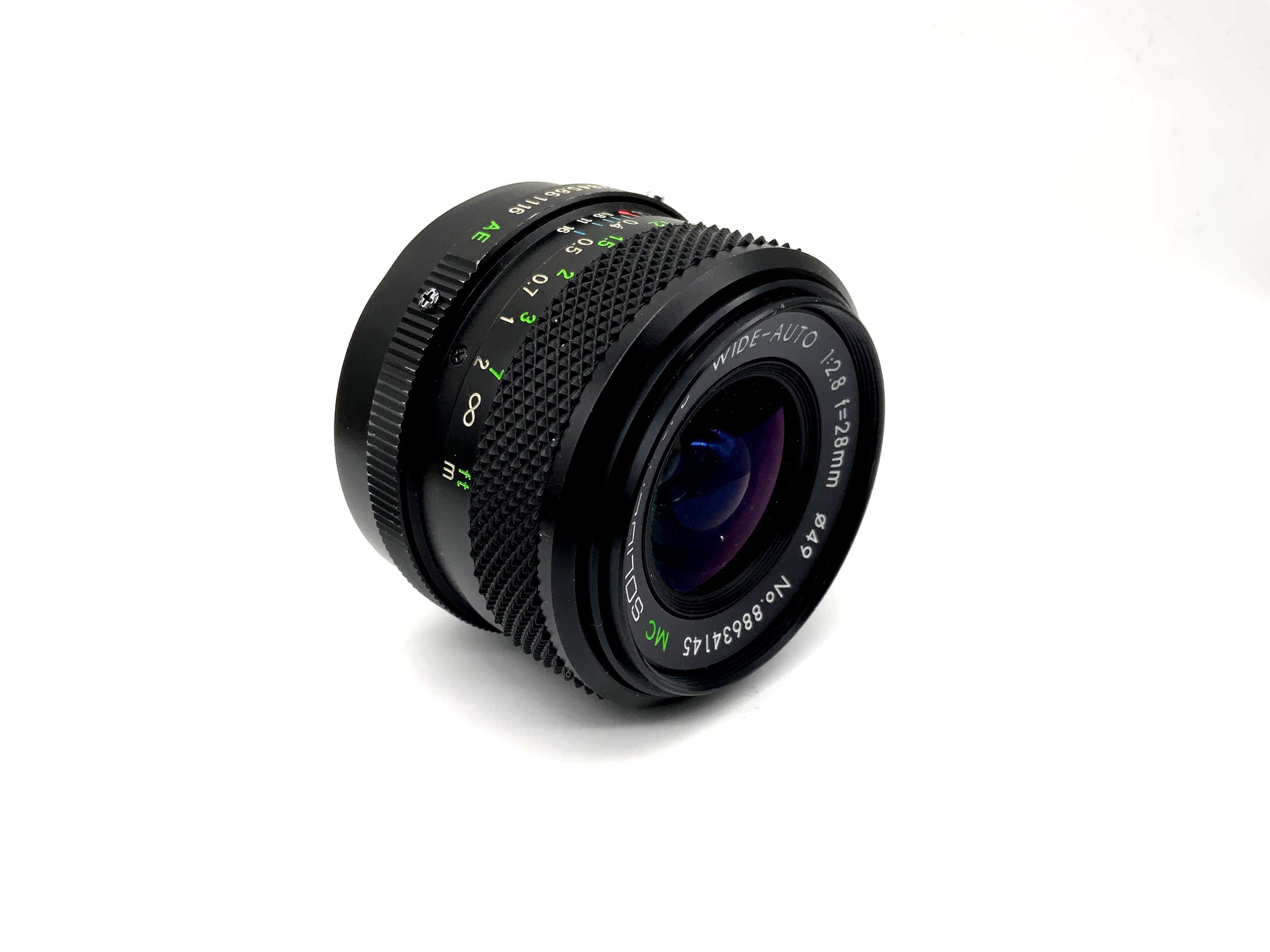 Soligor 28mm 1:2.8 Objektiv MC C/D Wide Auto Kamera Camera Lens (Minolta MD)