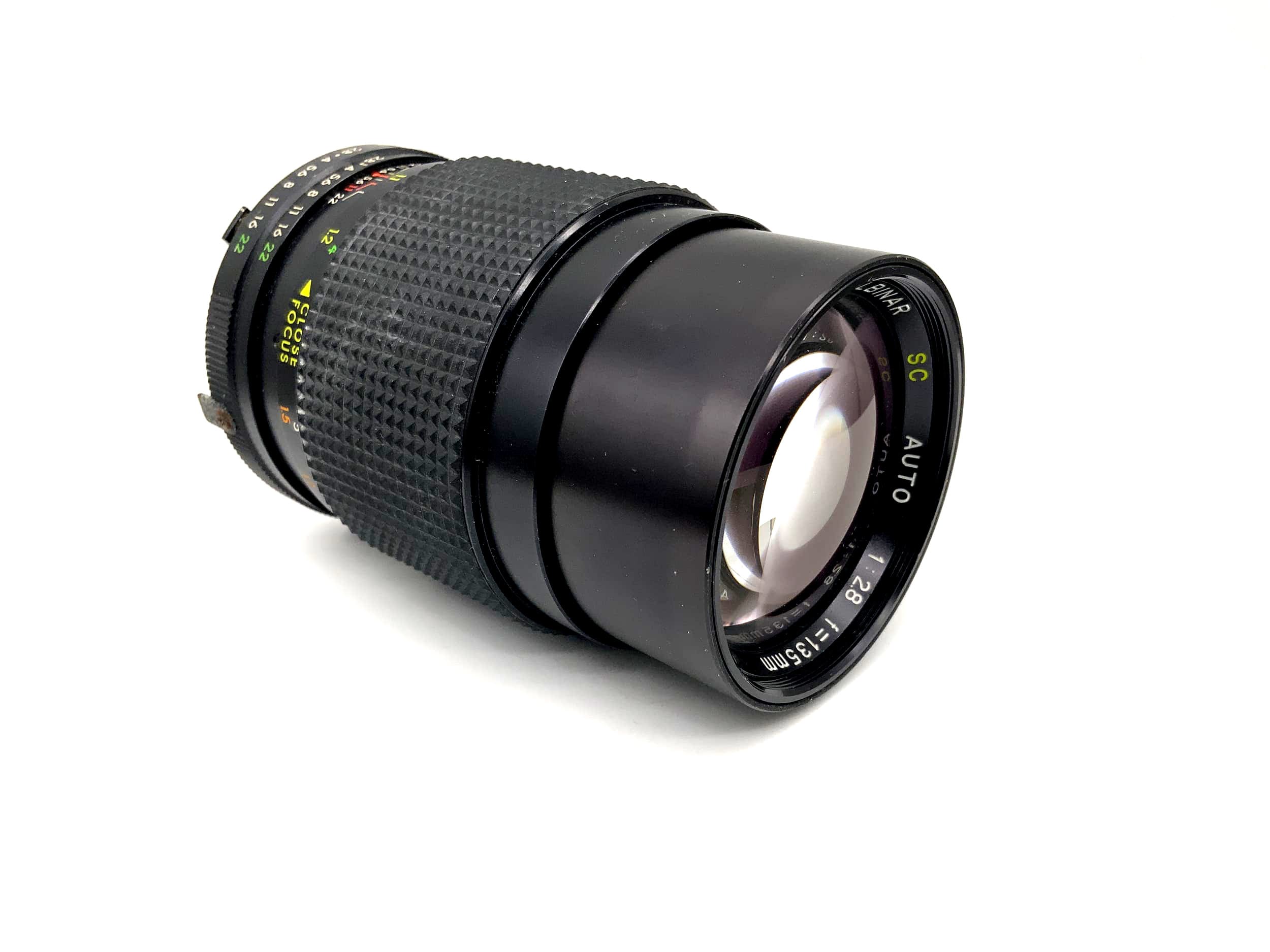 Albinar 135mm 1:2.8 Objektiv SC Auto Kamera Camera Lens (Minolta MD)