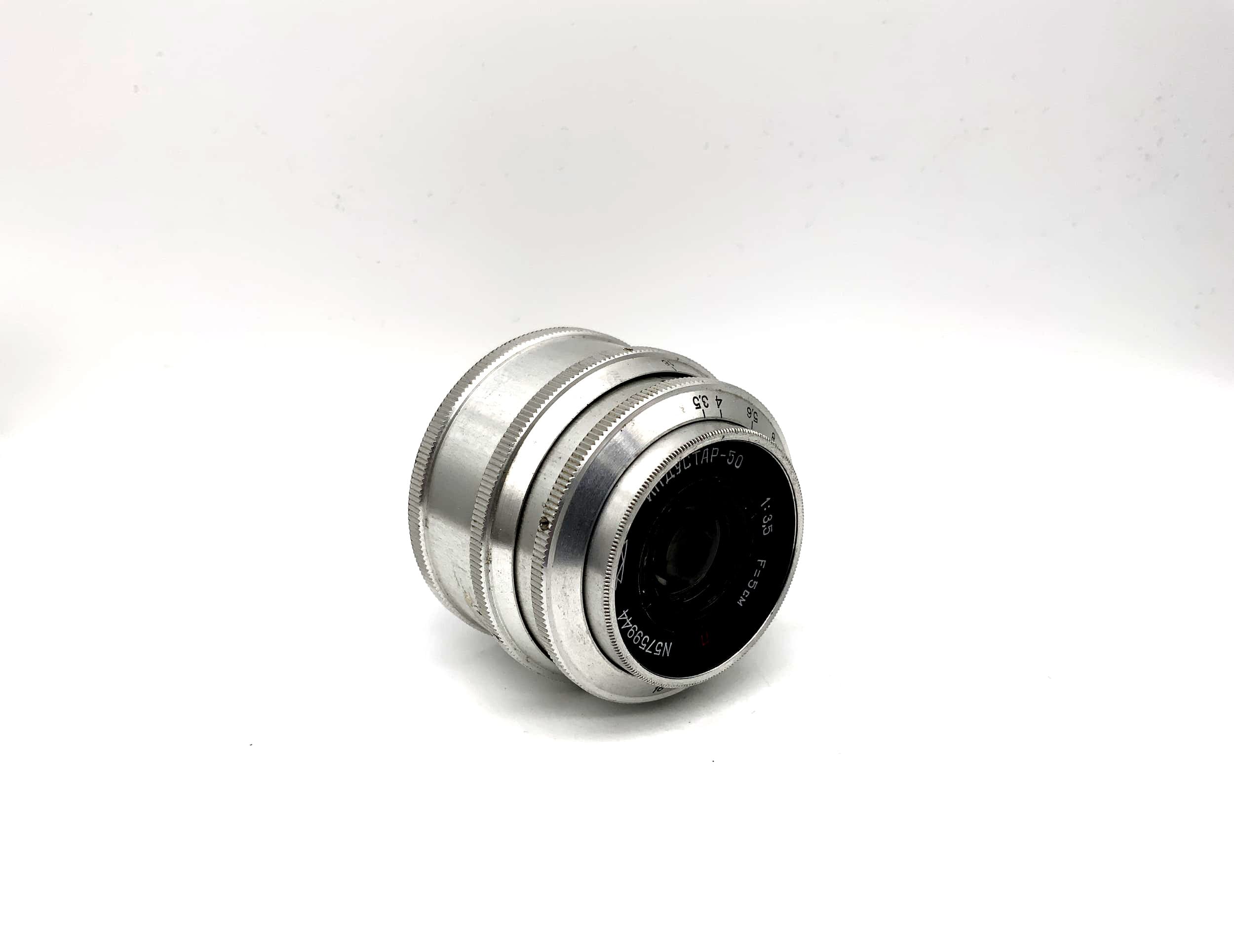 KMZ 50mm 1:3.5 Objektiv L39 passend für Leica Industar-50 5cm Zenit Lens (M39)